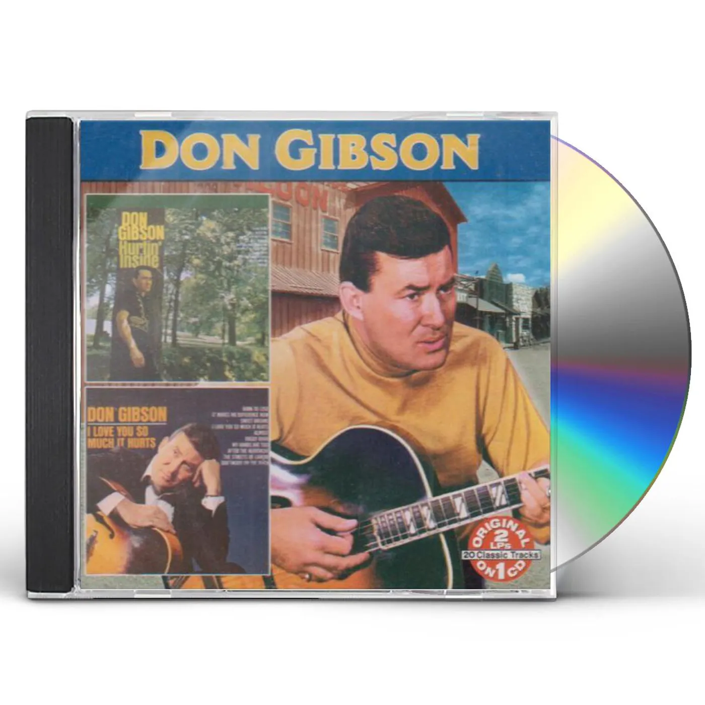 Don Gibson HURTIN INSIDE: I LOVE YOU SO MUCH IT HURTS CD