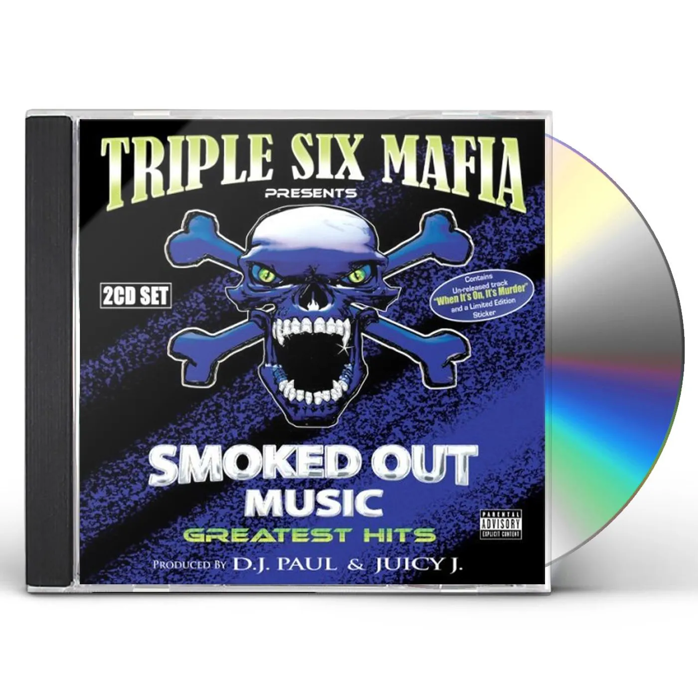 Three 6 Mafia SMOKED OUT MUSIC'S G.H. CD