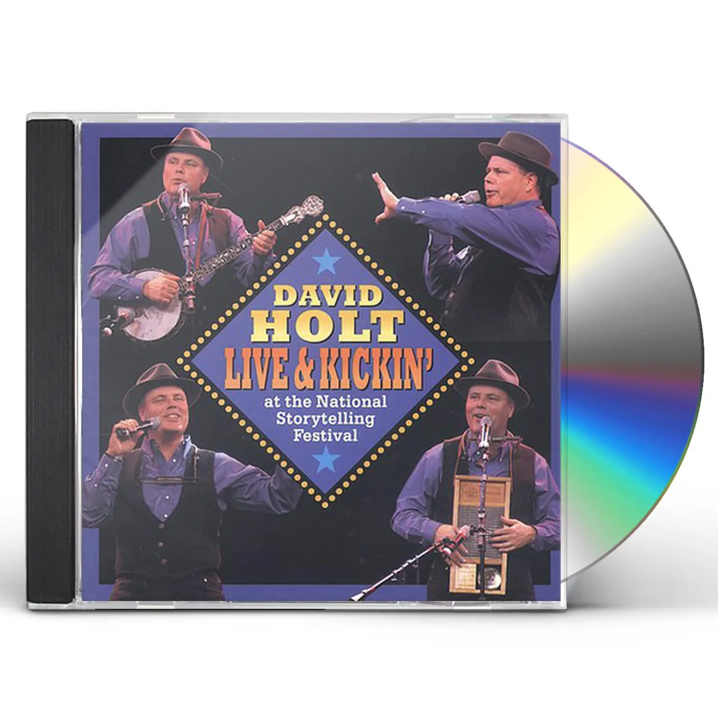 David Holt LIVE AND KICKIN AT NATIONAL STORYTELLING FESTIVAL CD