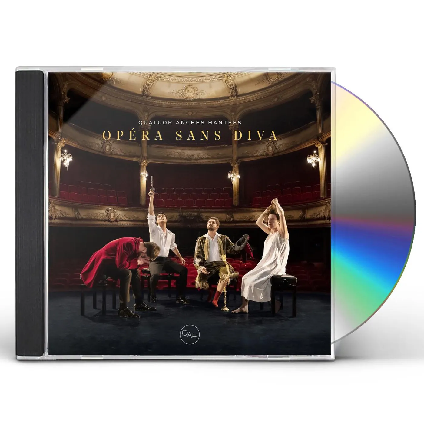 Quatuor Anches Hantées Opéra Sans Diva CD