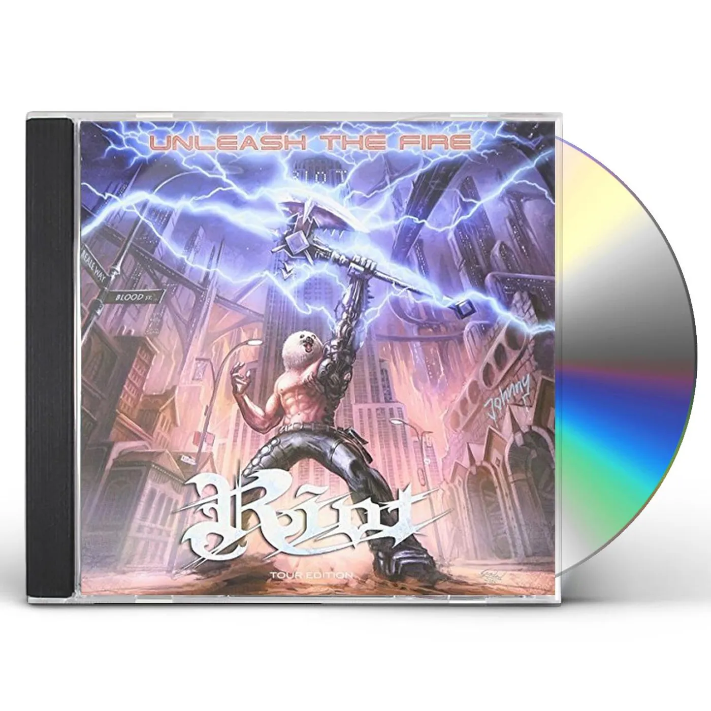 Riot UNLEASH THE FIRE CD