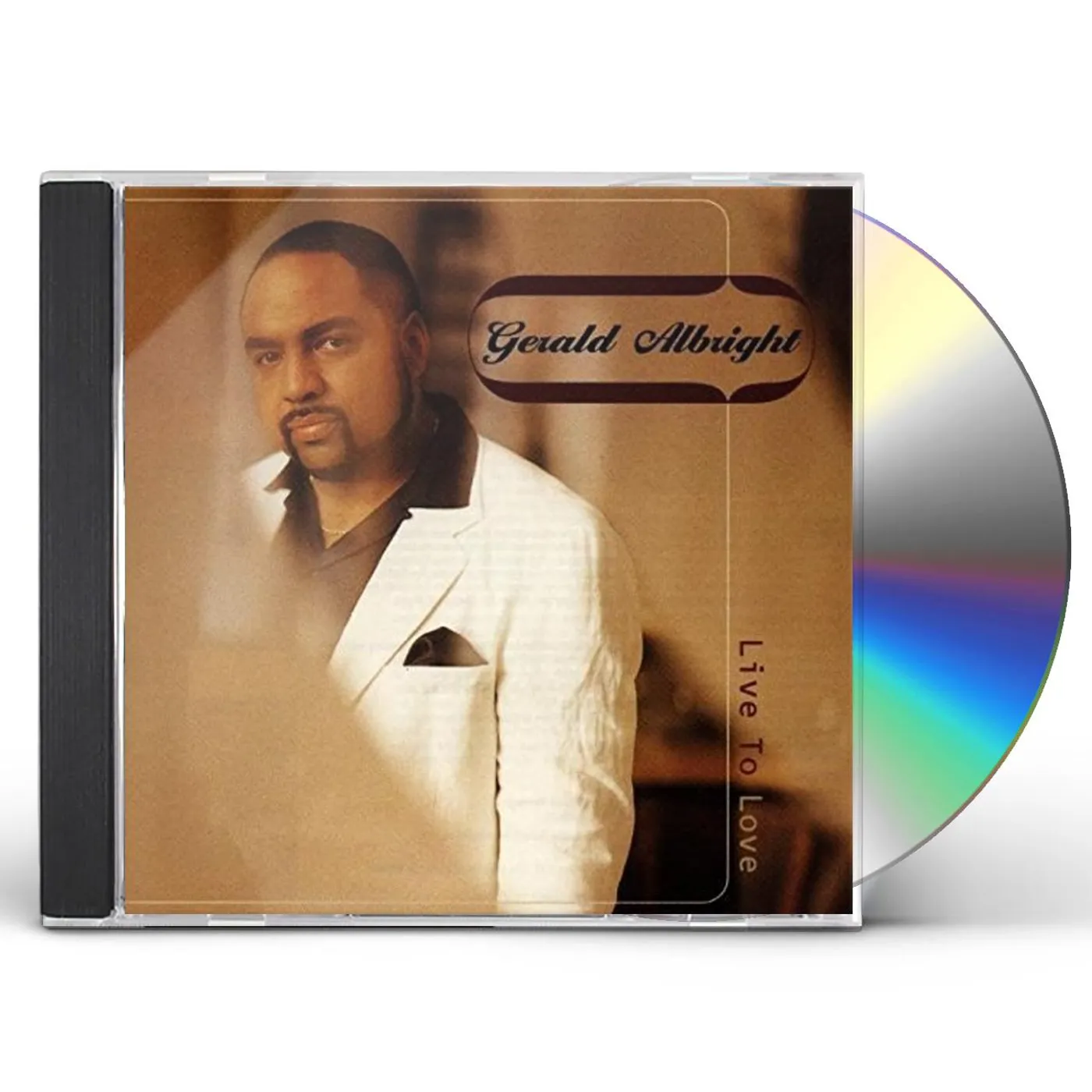 Gerald Albright LIVE TO LOVE CD