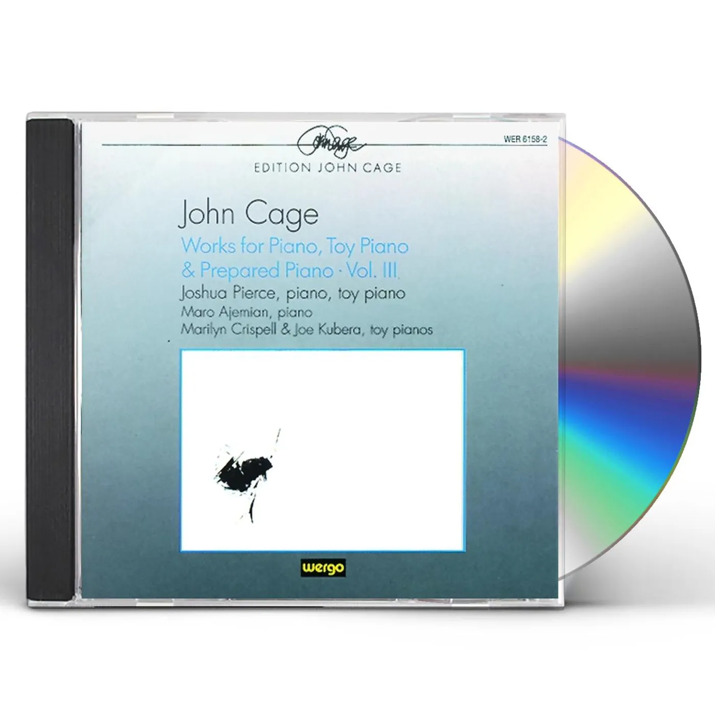 Joshua Pierce CAGE: WORKS FOR PIANO & PREPARED PIANO 3 CD