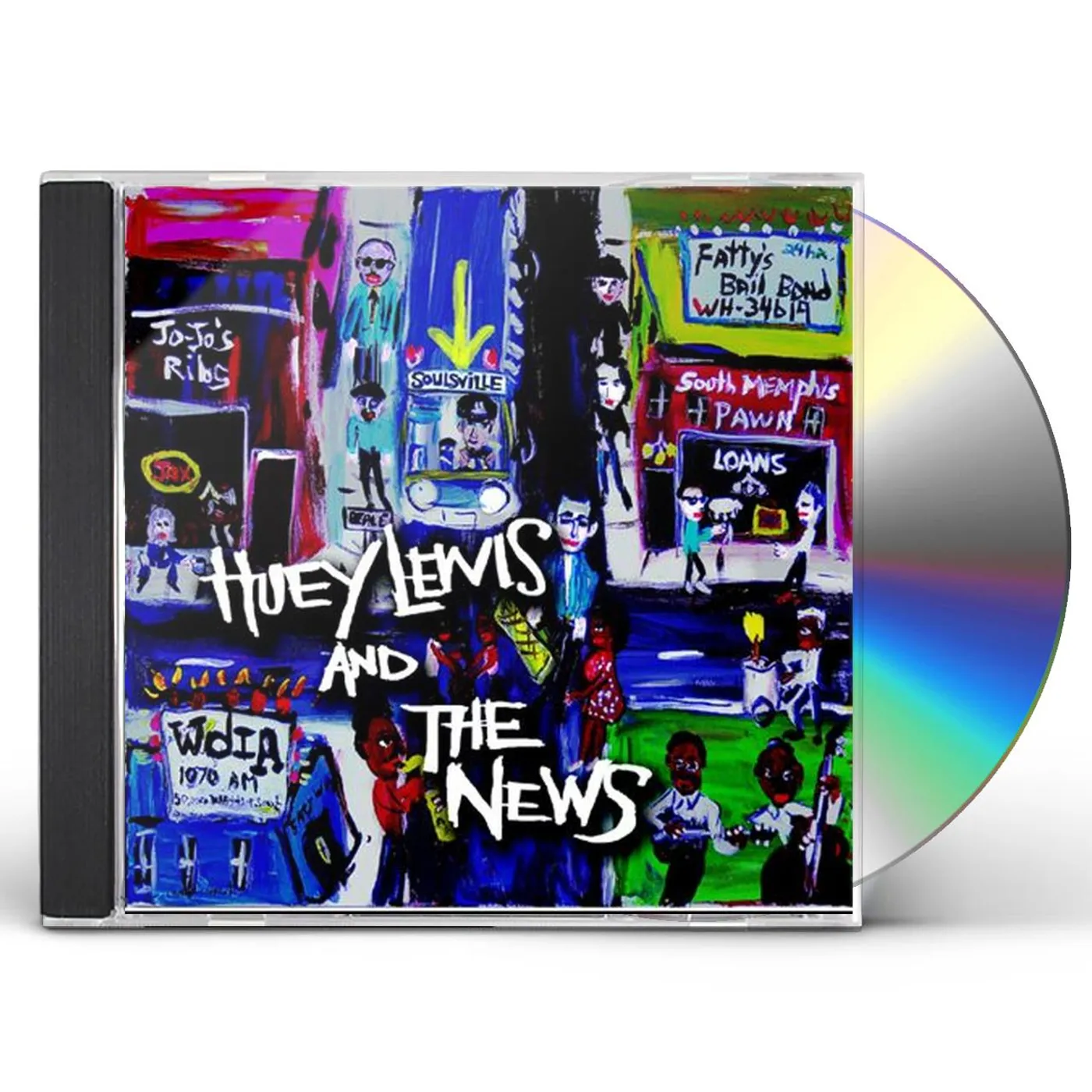 Huey Lewis & The News SOULSVILLE CD
