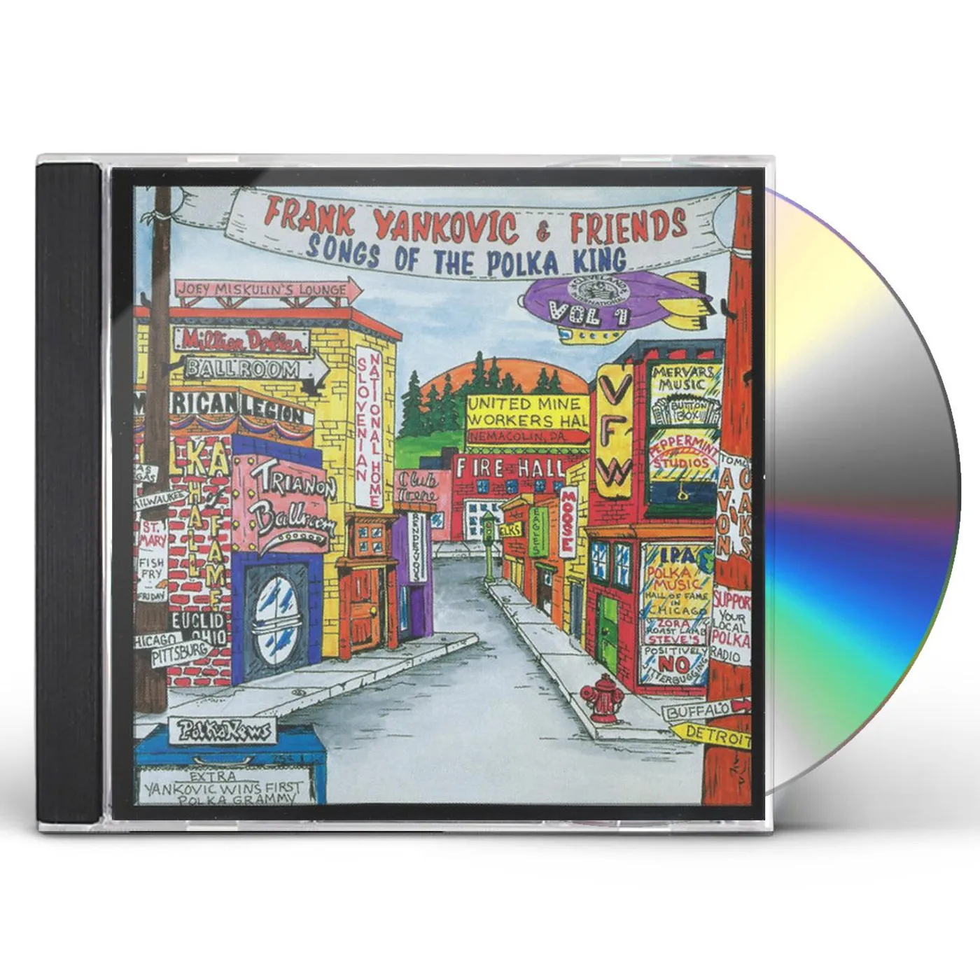 Frank Yankovic SONGS OF THE POLKA KING CD