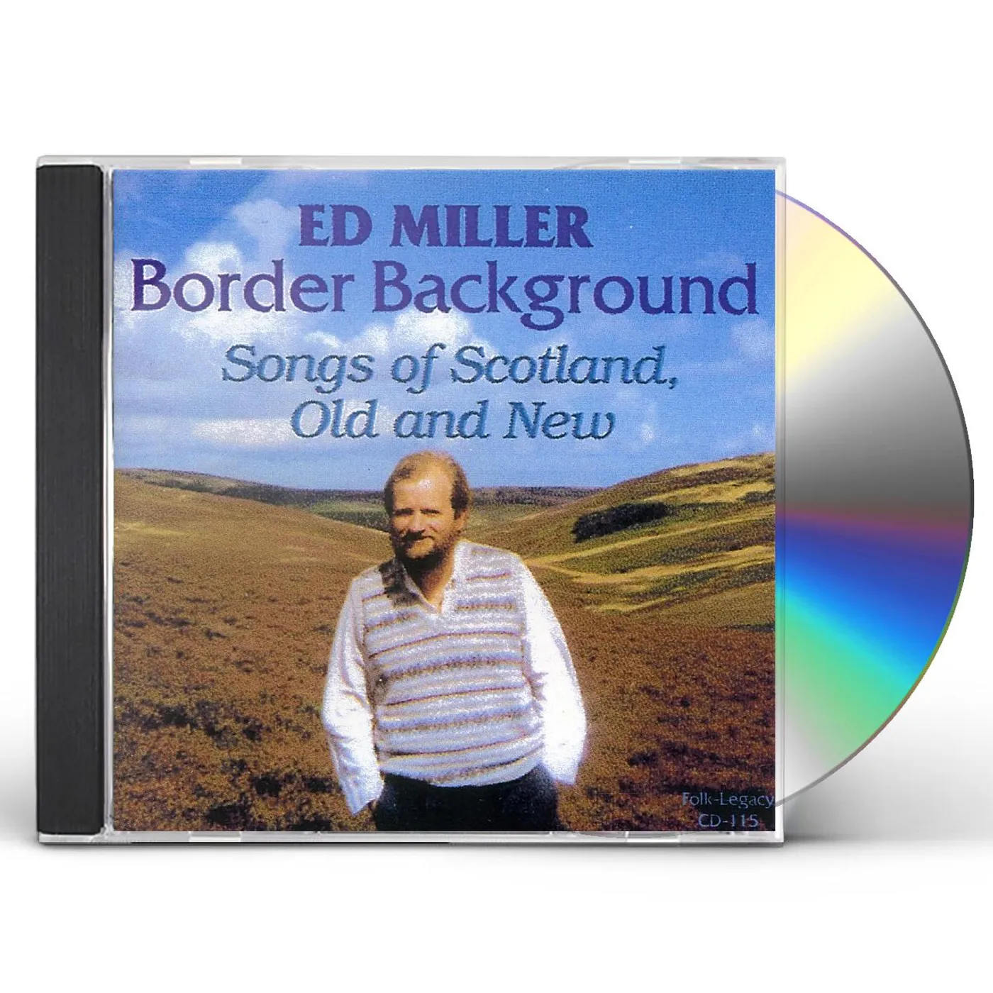Ed Miller BORDER BACKGROUND: SONGS OF SCOTLAND OLD AND NEW CD