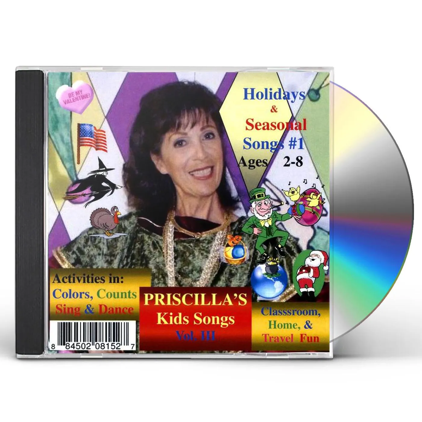 Priscilla Lamarca Kandel HOLIDAYS SEASONAL SONGS CD