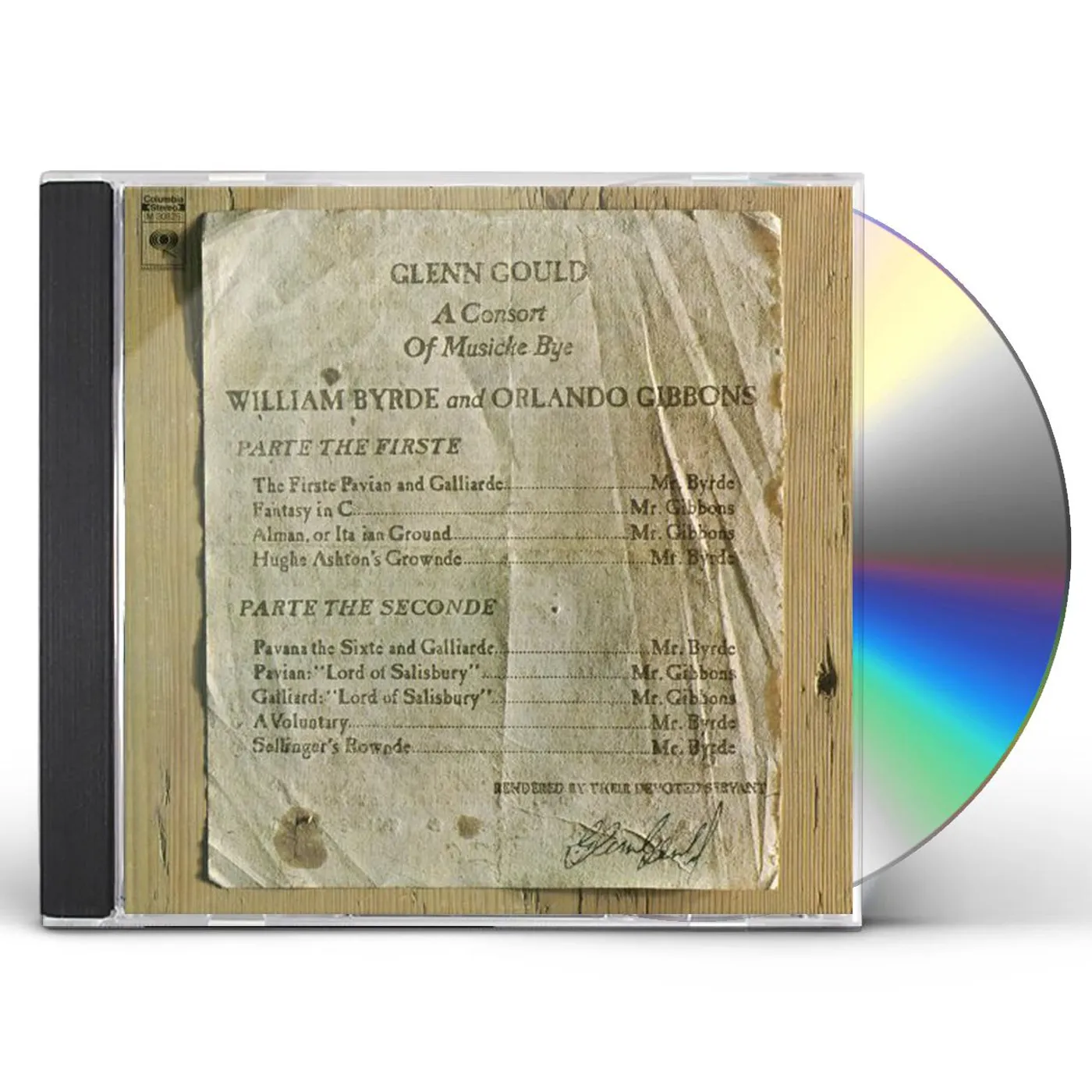 Glenn Gould CONSORT OF MUSIC BY BYRD & GIBBONS CD