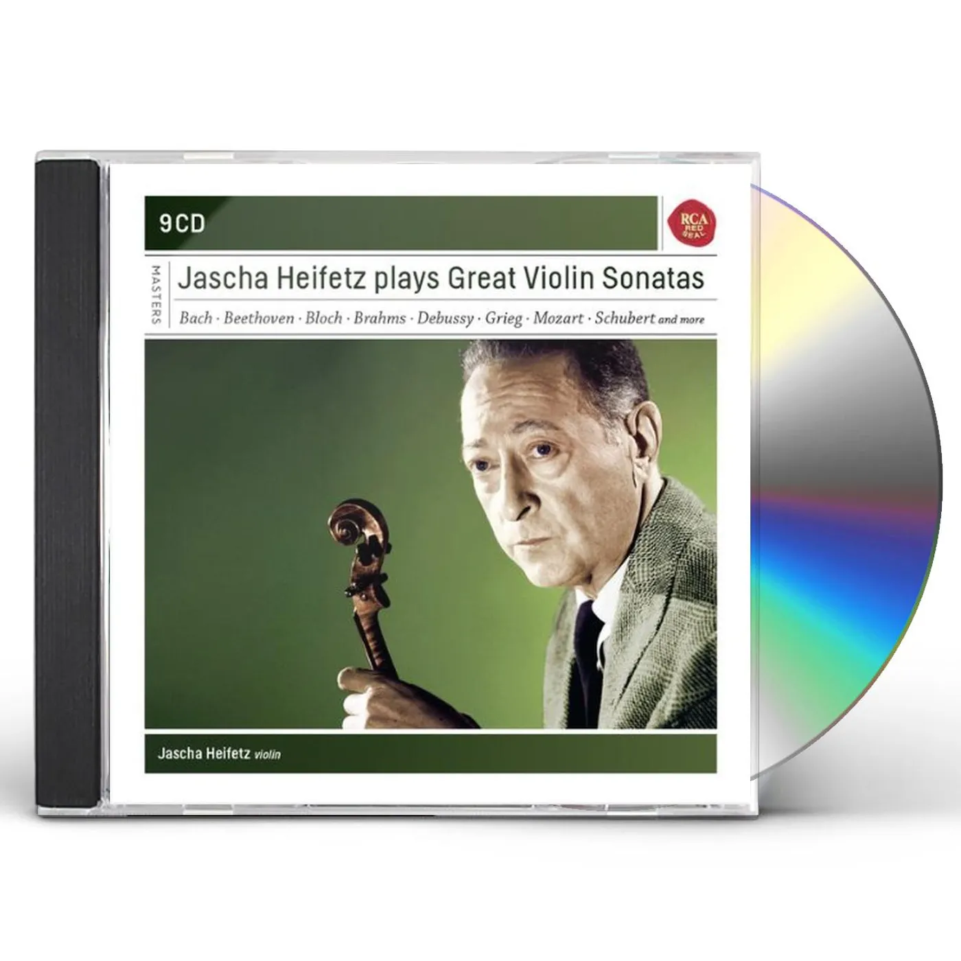 Jascha Heifetz PLAYS SONATAS FOR VIOLIN CD