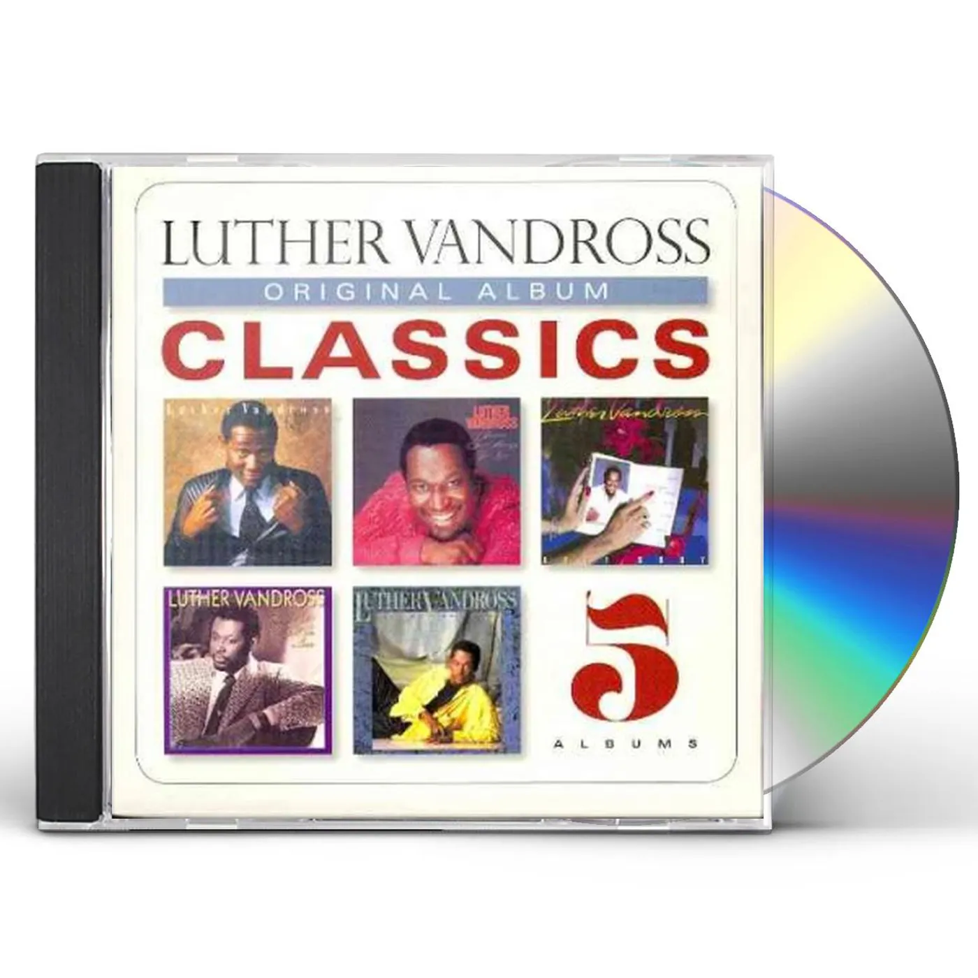 Luther Vandross ORIGINAL ALBUM CLASSICS CD
