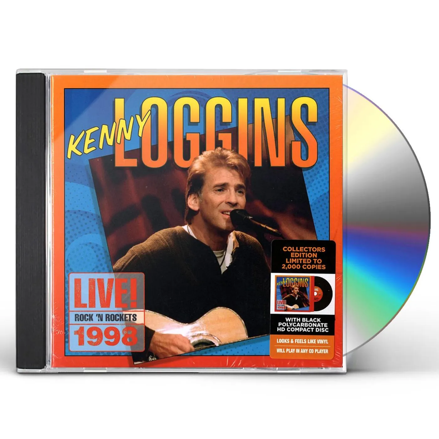 Kenny Loggins CD - Live! Rock N' Rockets 1998