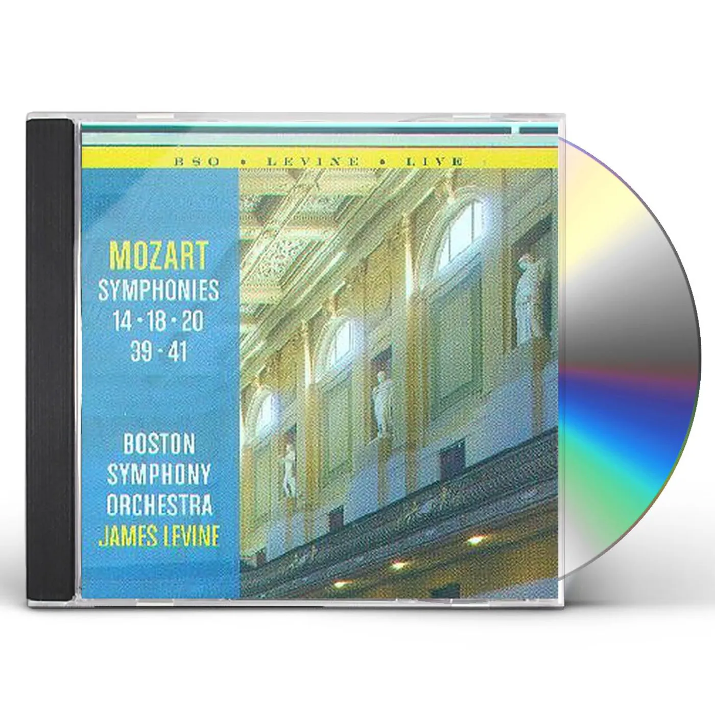 Boston Symphony Orchestra MOZART: SYMPHONIES 14, 18, 20, 39, 41 CD