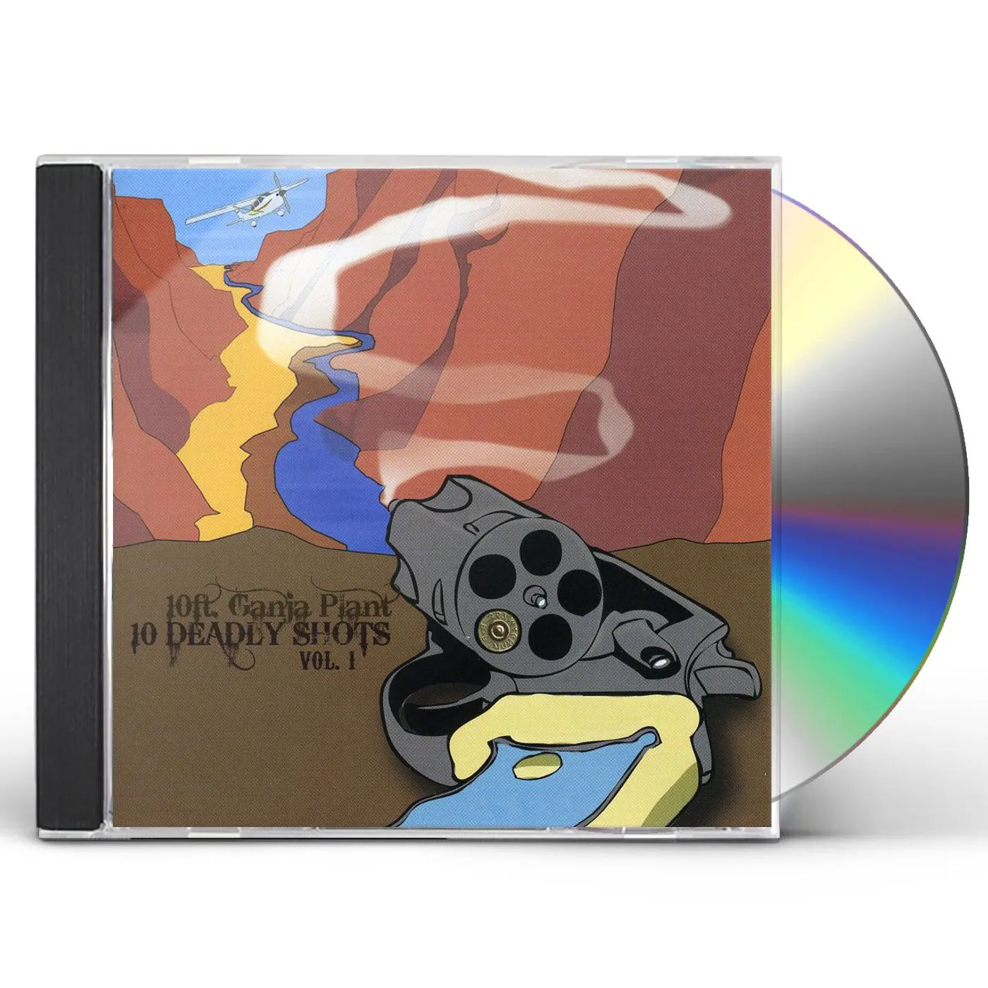 10 Ft. Ganja Plant 10 DEADLY SHOTS 1 CD