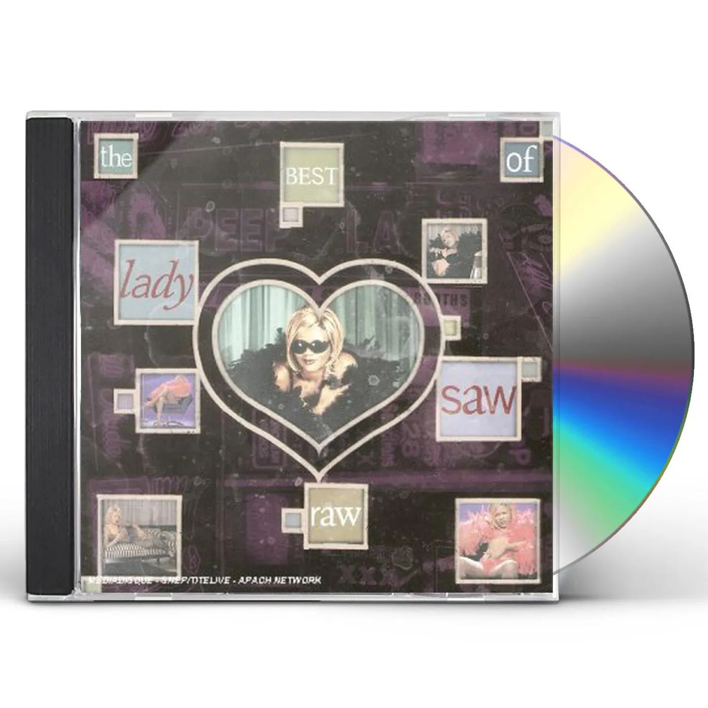 Lady Saw RAW: BEST OF CD