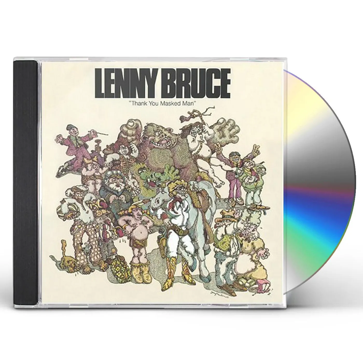 Lenny Bruce THANK YOU MASKED MAN CD