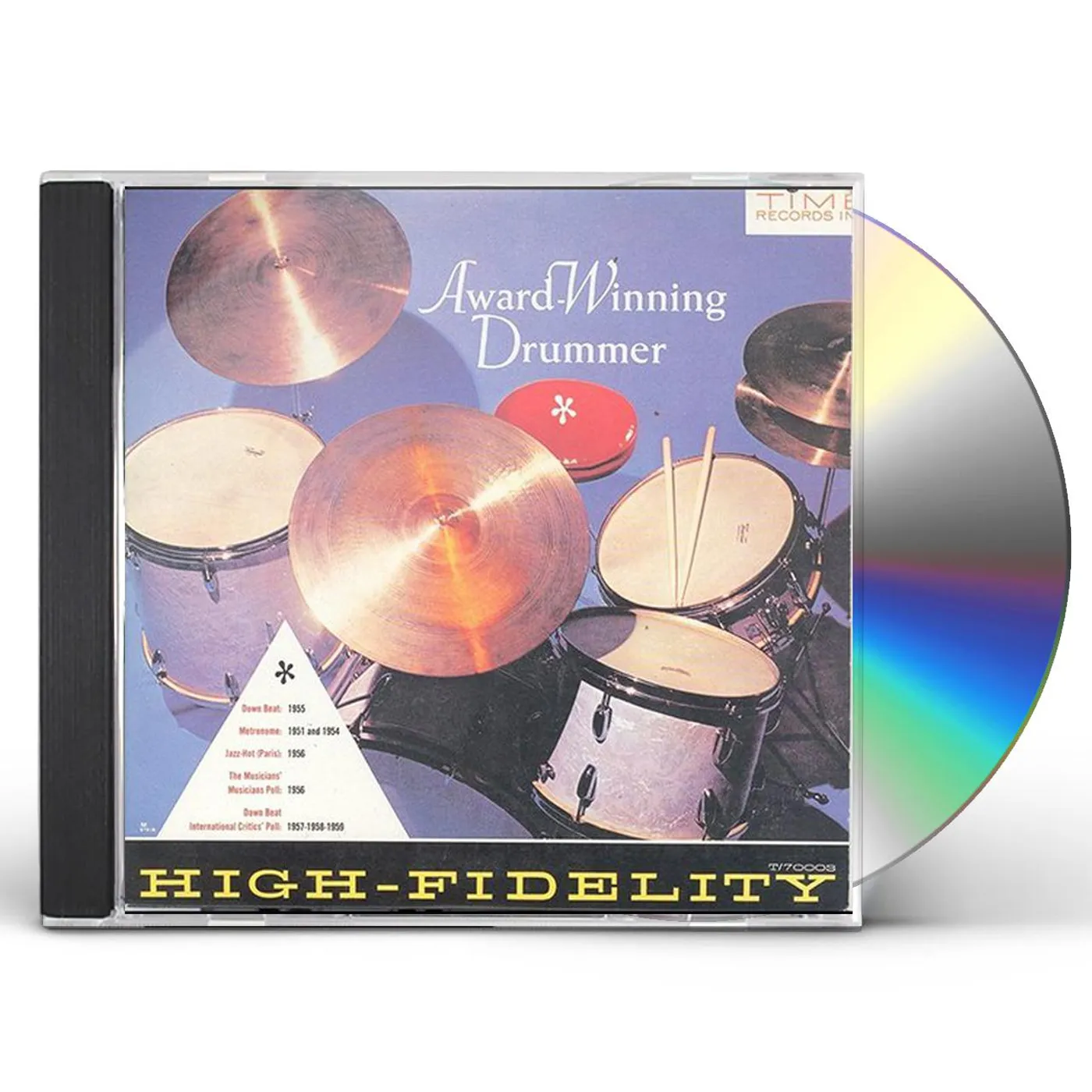 Max Roach AWARD WINNING DRUMMER CD
