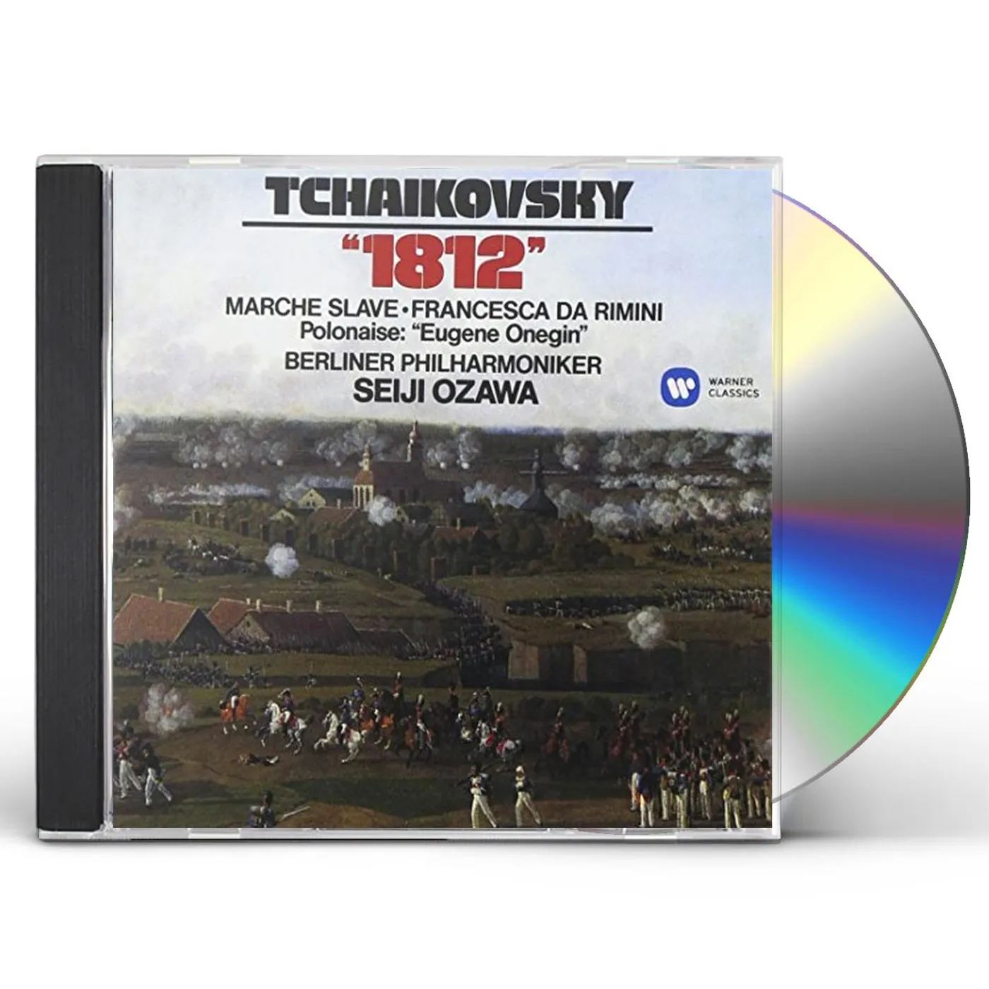Seiji Ozawa TCHAIKOVSKY: 1812 MARCHE SLAVE CD