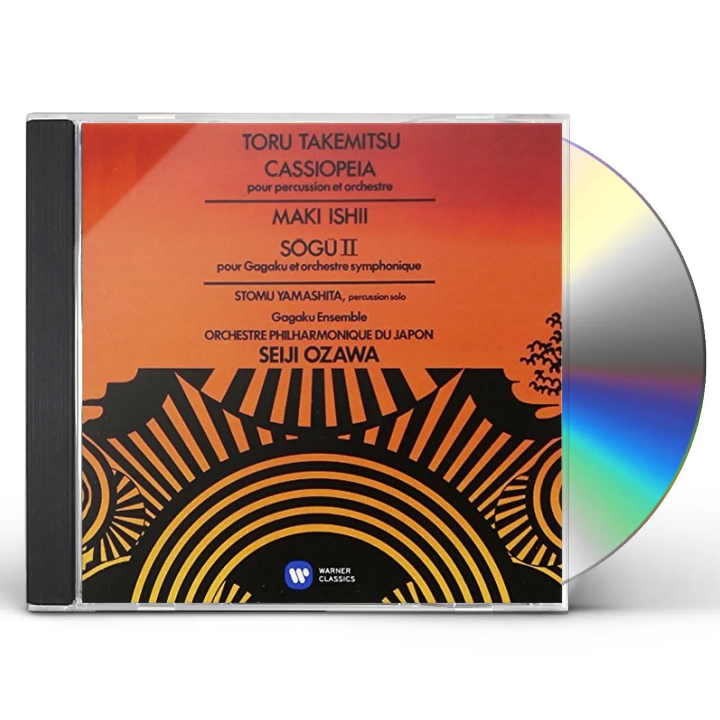 Seiji Ozawa ISHII: SO-GU 2 & TAKEMITSU: CASSIOPE CD