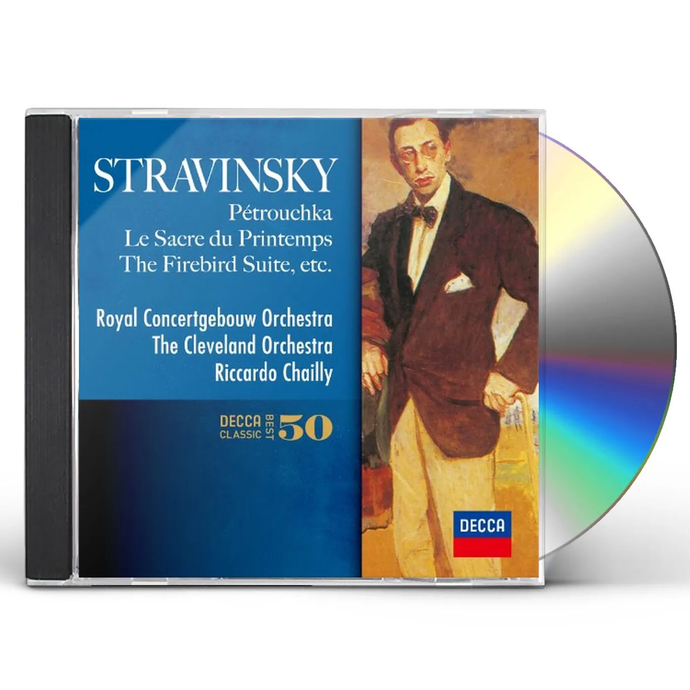 Riccardo Chailly STRAVINSKY: THE FIREBIRD. PETRUSHKA CD