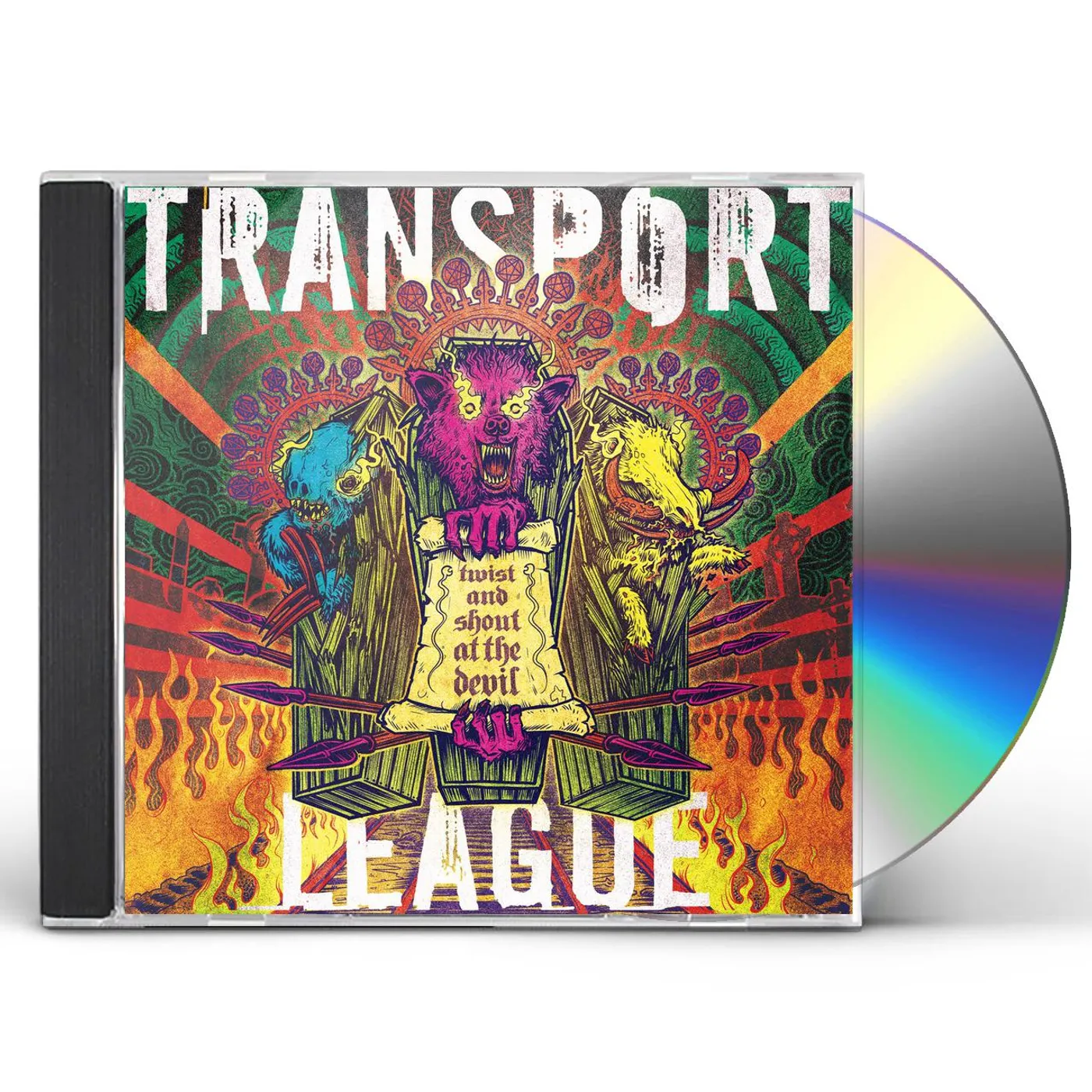 Transport League TWIST & SHOUT AT THE DEVIL CD