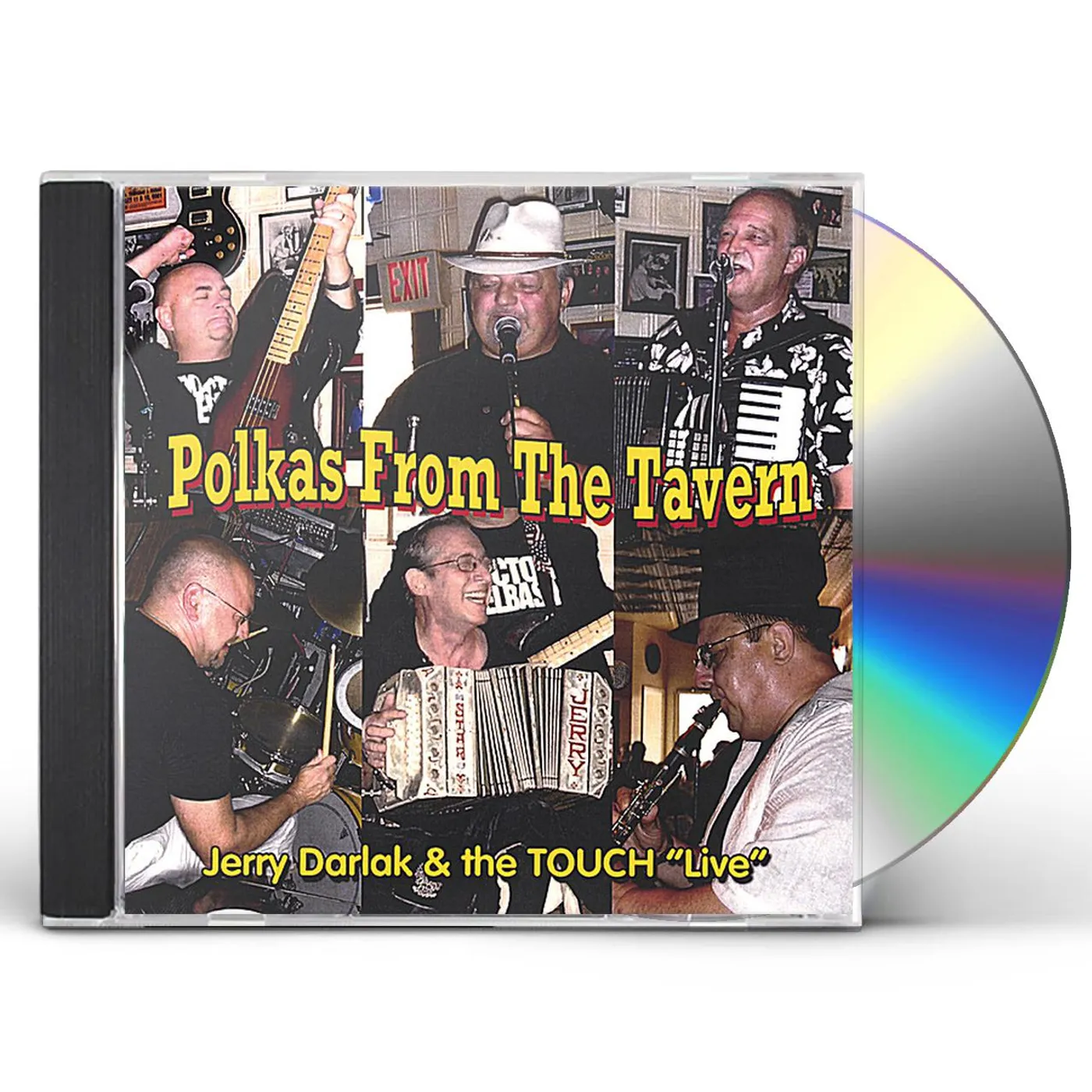 Jerry Darlak & The Touch POLKAS FROM THE TAVERN LIVE CD