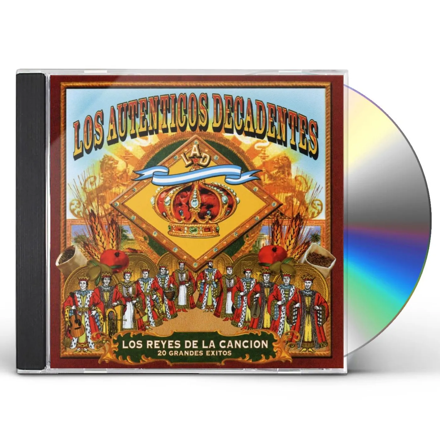 Los Auténticos Decadentes REYES DE LA CANCION CD