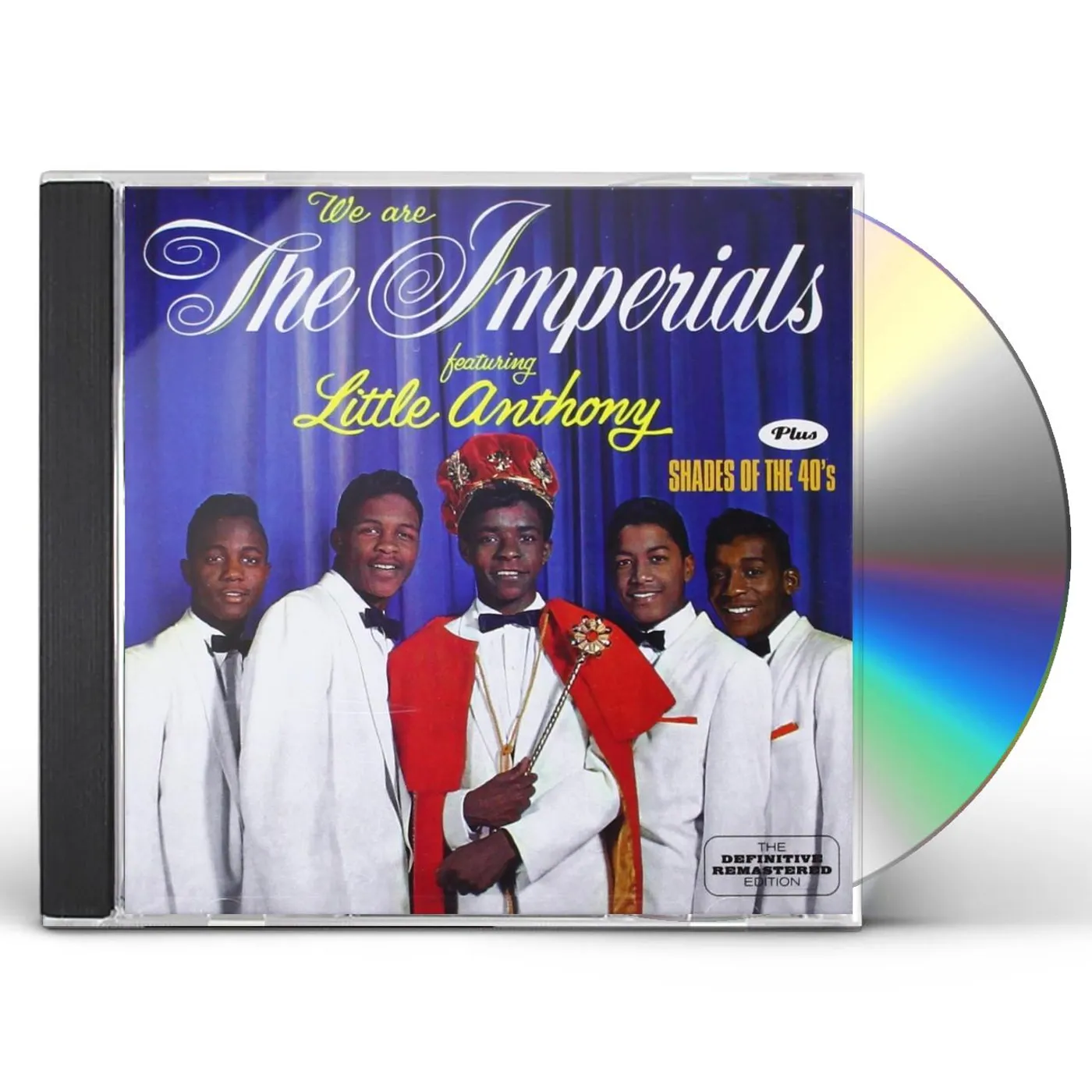 Little Anthony & The Imperials WE ARE THE IMPERIALS + SHADES OF THE 40'S CD