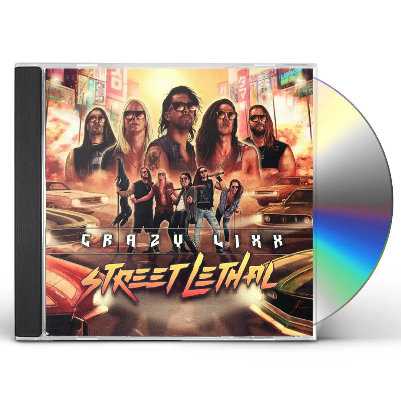 Crazy Lixx STREET LETHAL CD
