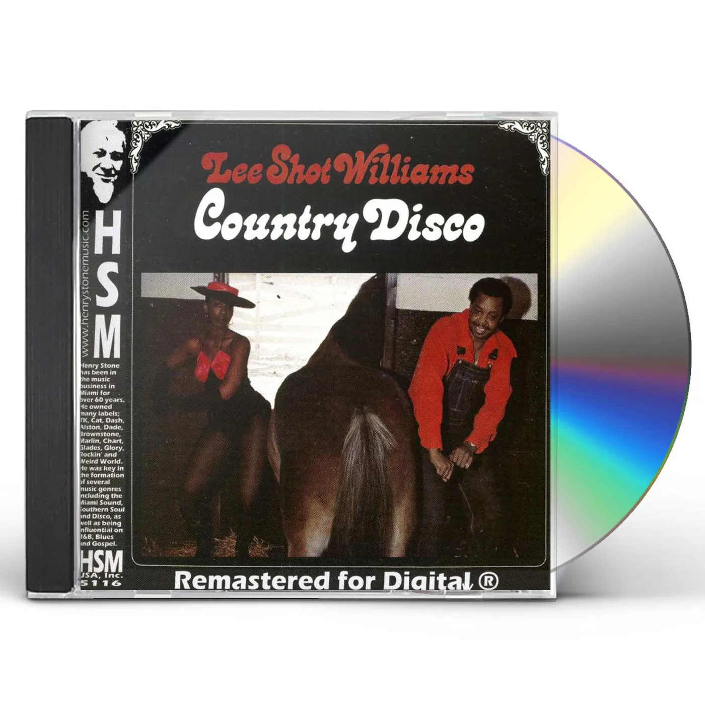 Lee "Shot" Williams COUNTRY DISCO CD