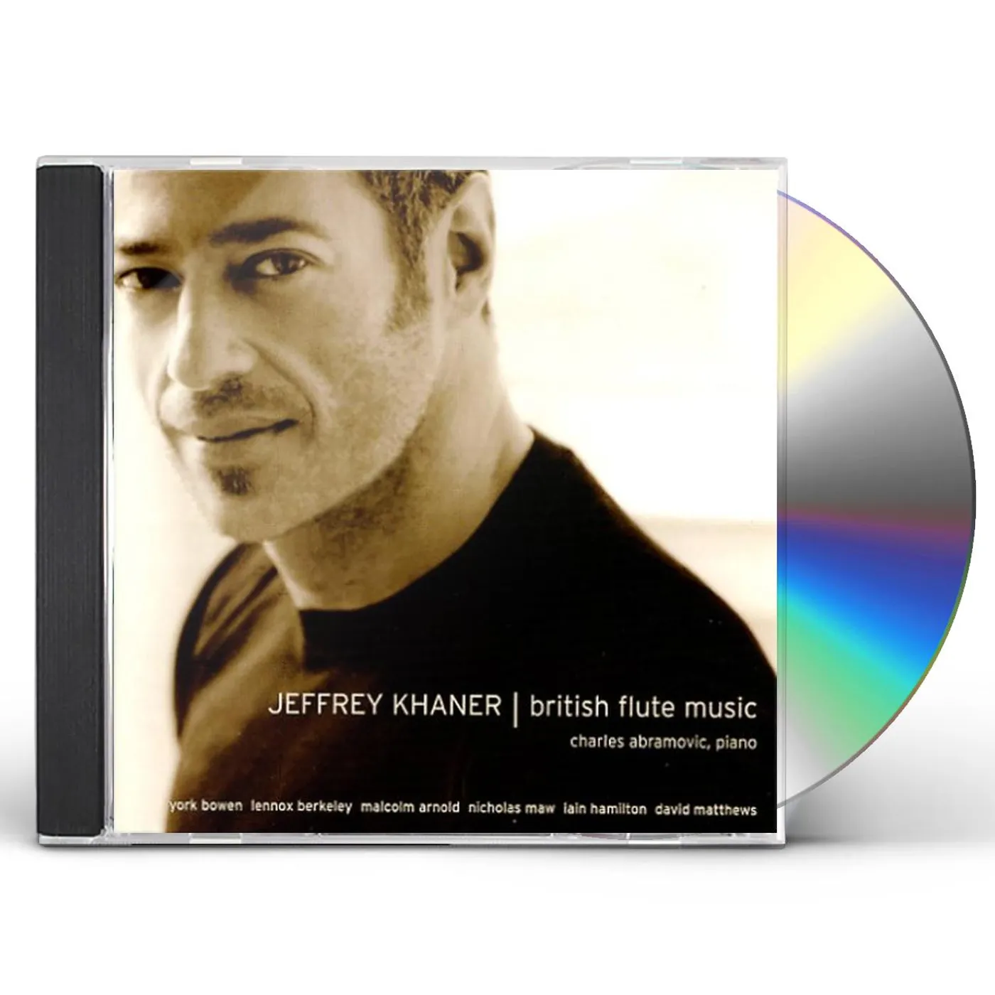 Jeffrey Khaner BRITISH FLUTE MUSIC CD
