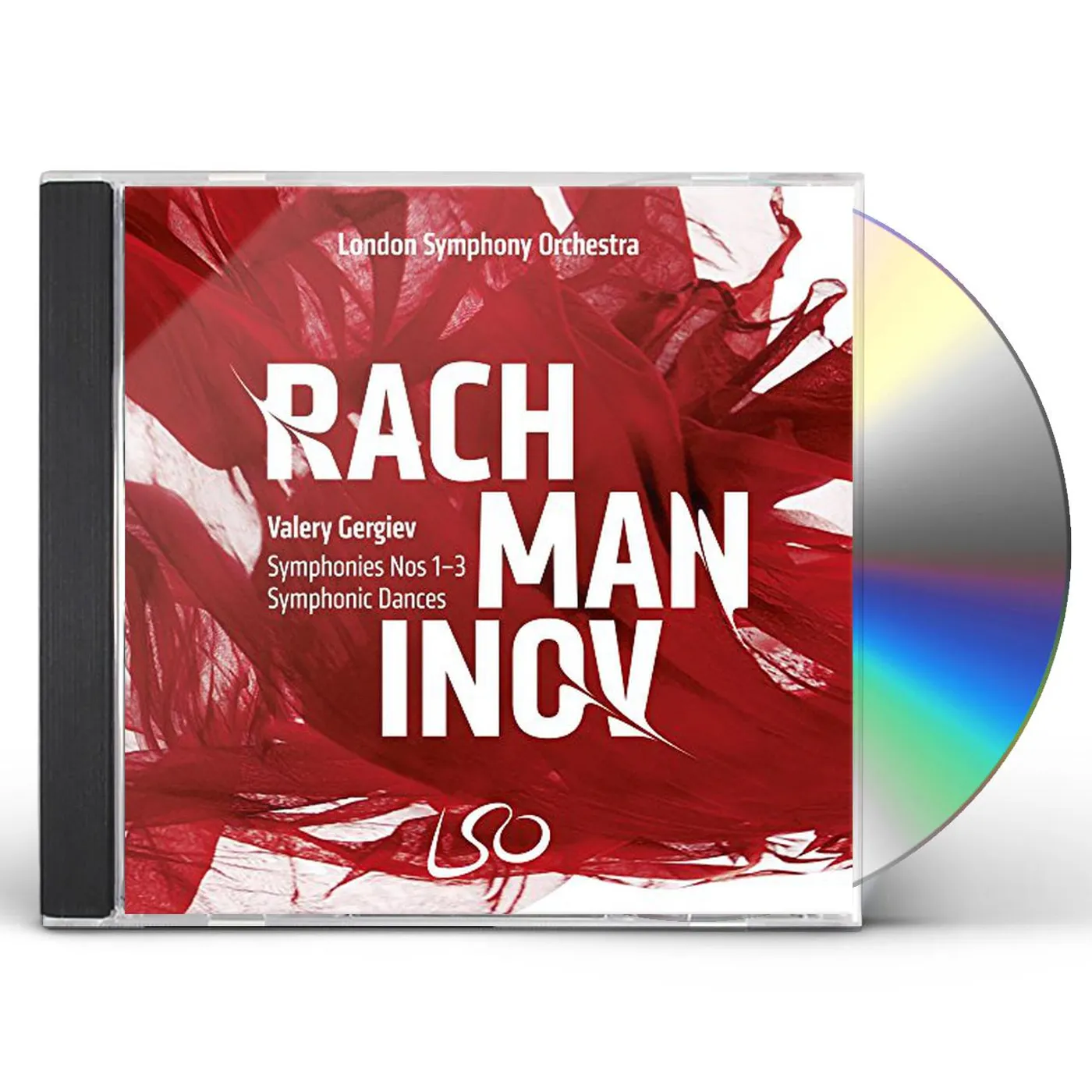Valery Gergiev RACHMANINOV: SYMPHONIES NOS.1-3 SYMPHONIC DANCES CD Super Audio CD