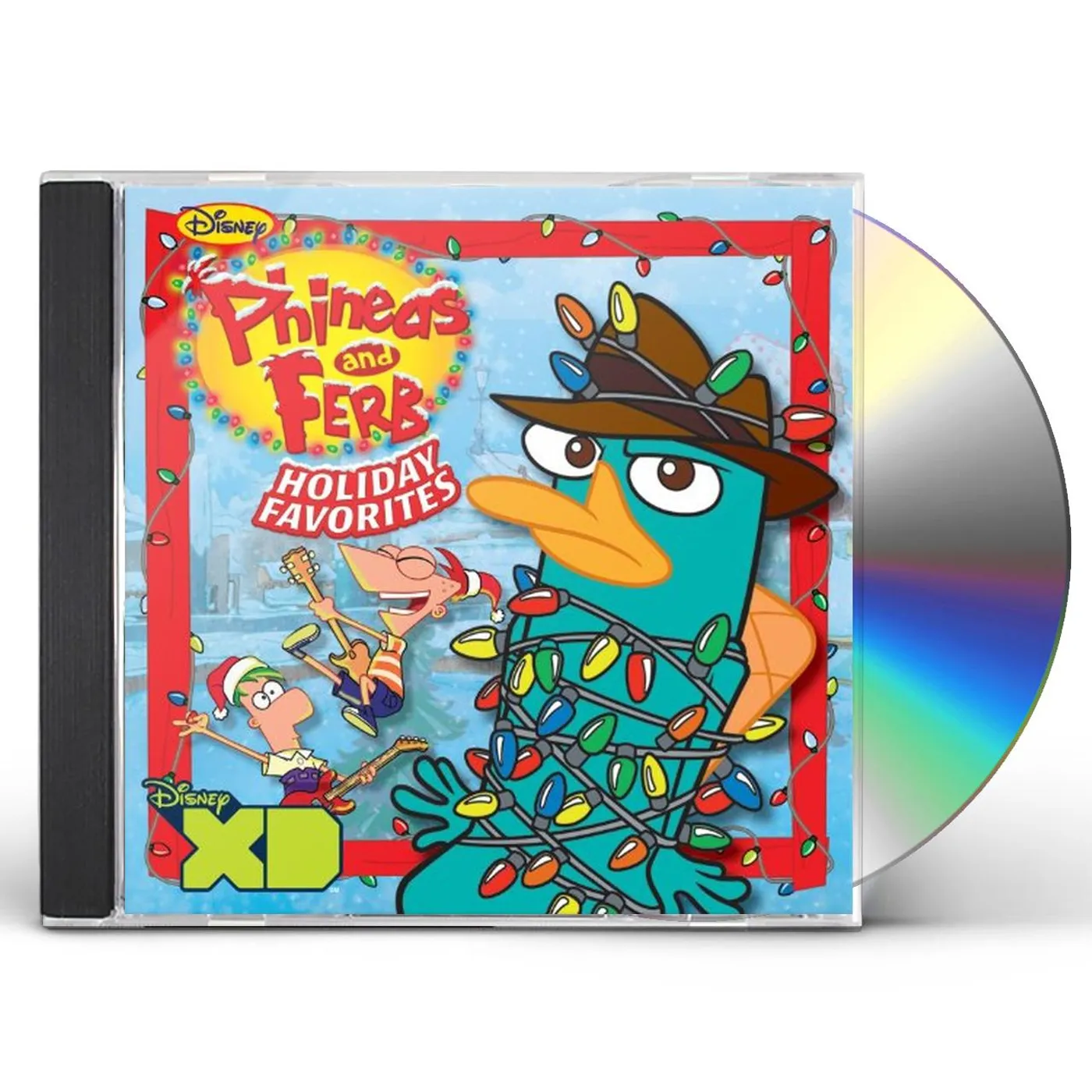 Phineas Ferb HOLIDAY FAVORITES CD