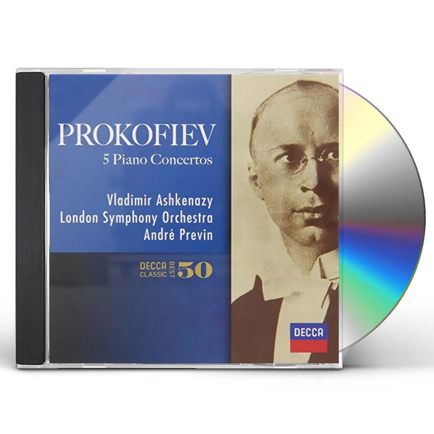 Vladimir Ashkenazy PROKOFIEV: PIANO CONCERTOS CD