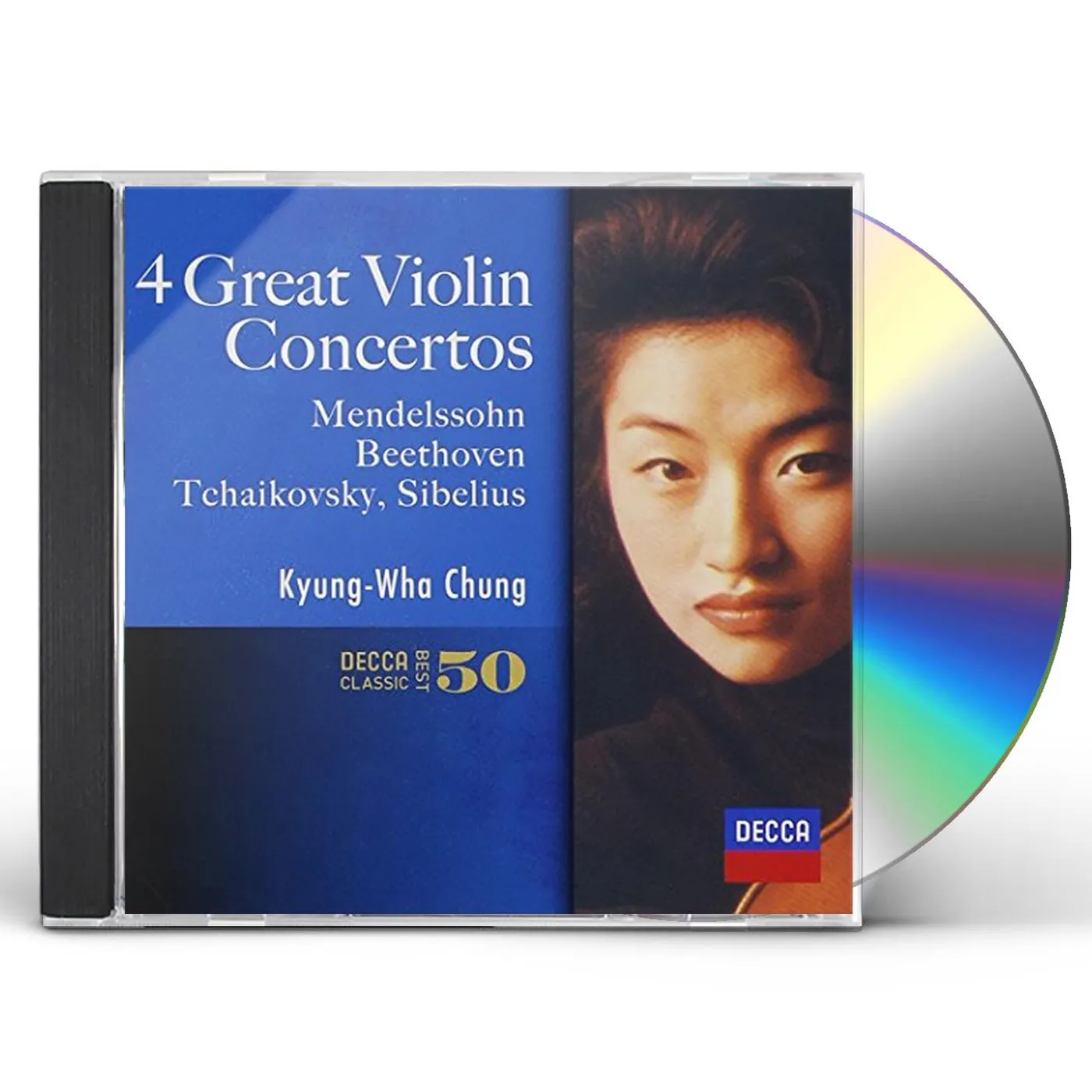 Kyung Wha Chung FAVORITE VIOLIN CONCERTOS CD