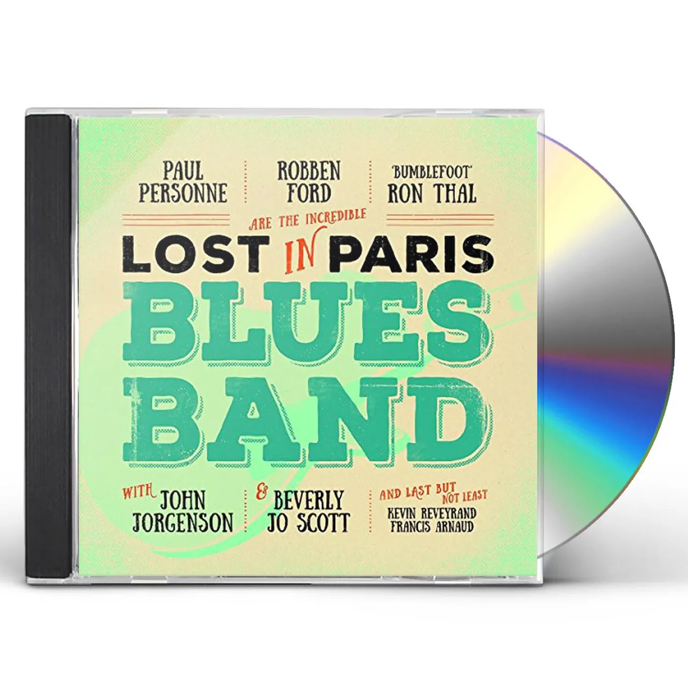 Paul Personne LOST IN PARIS BLUES BAND CD