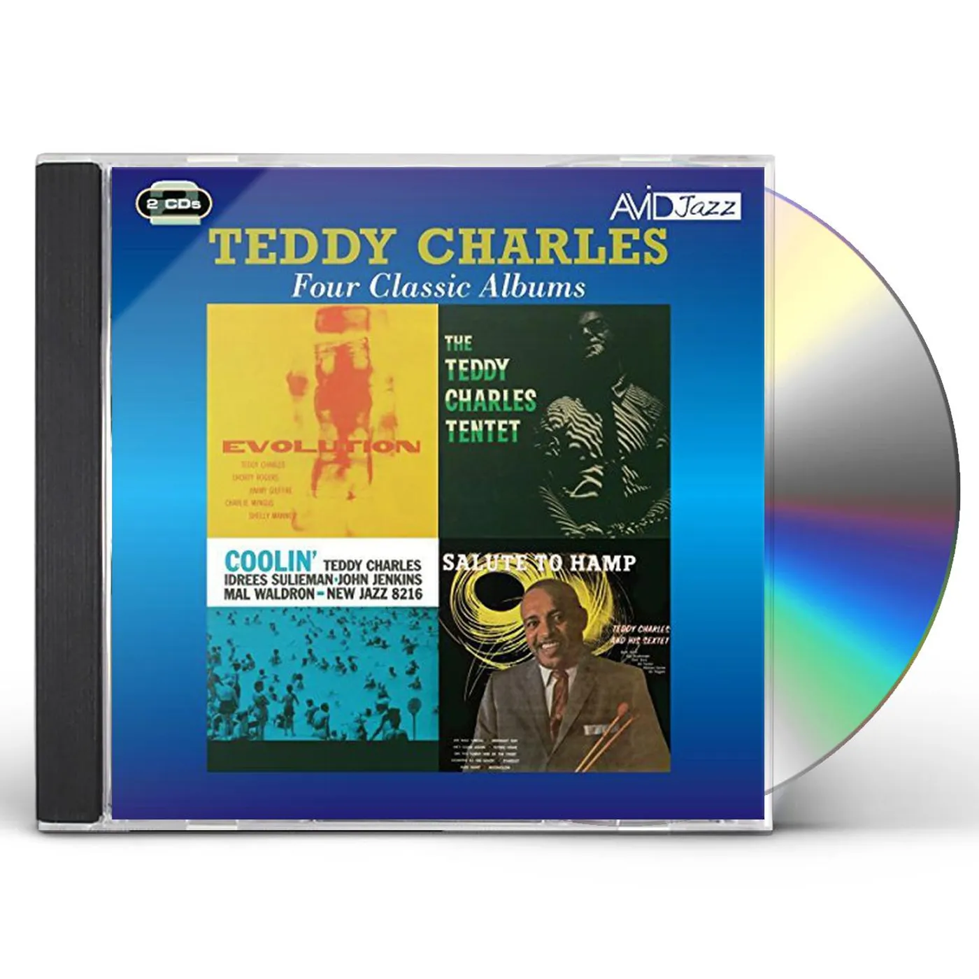 Teddy Charles 4 LPS-EVOLUTION / TENET / COOLIN' / FLYIN' HOME CD