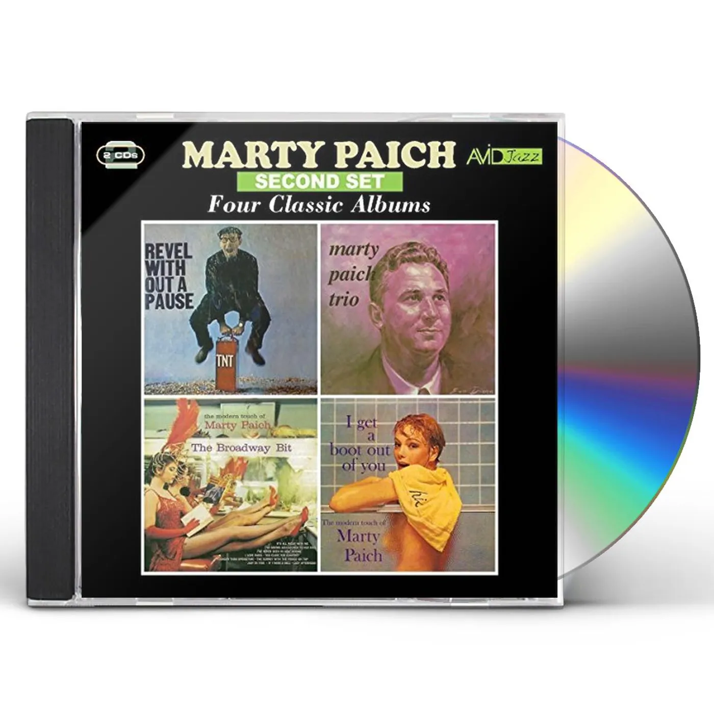 REVEL WITHOUT A PAUSE / MARTY PAICH TRIO CD