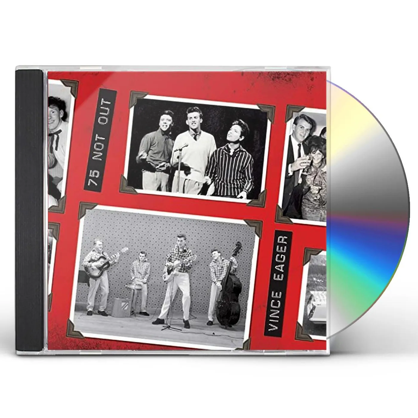 Vince Eager 75 NOT OUT CD