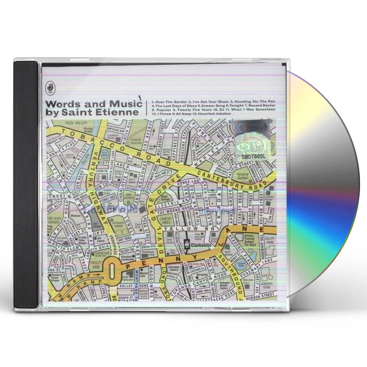 WORDS & MUSIC BY SAINT ETIENNE CD