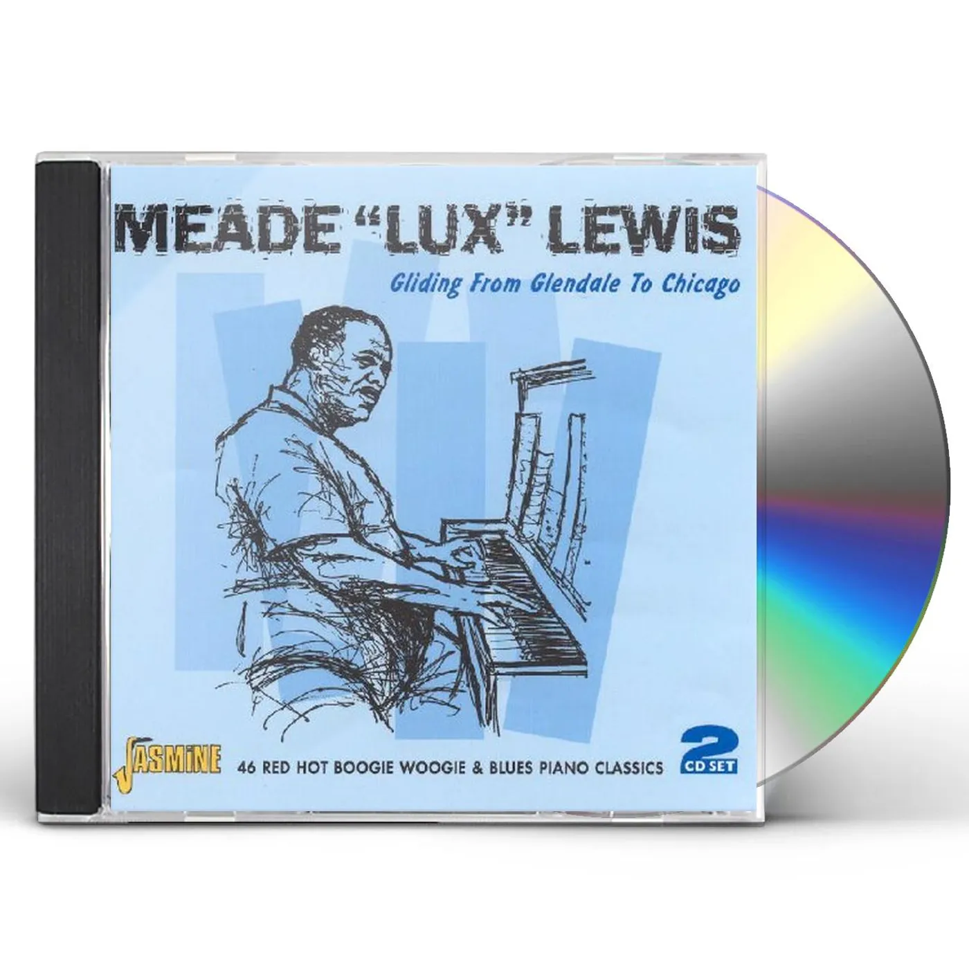 Meade "Lux" Lewis GLIDING FROM GLENDALE TO CHICAGO CD
