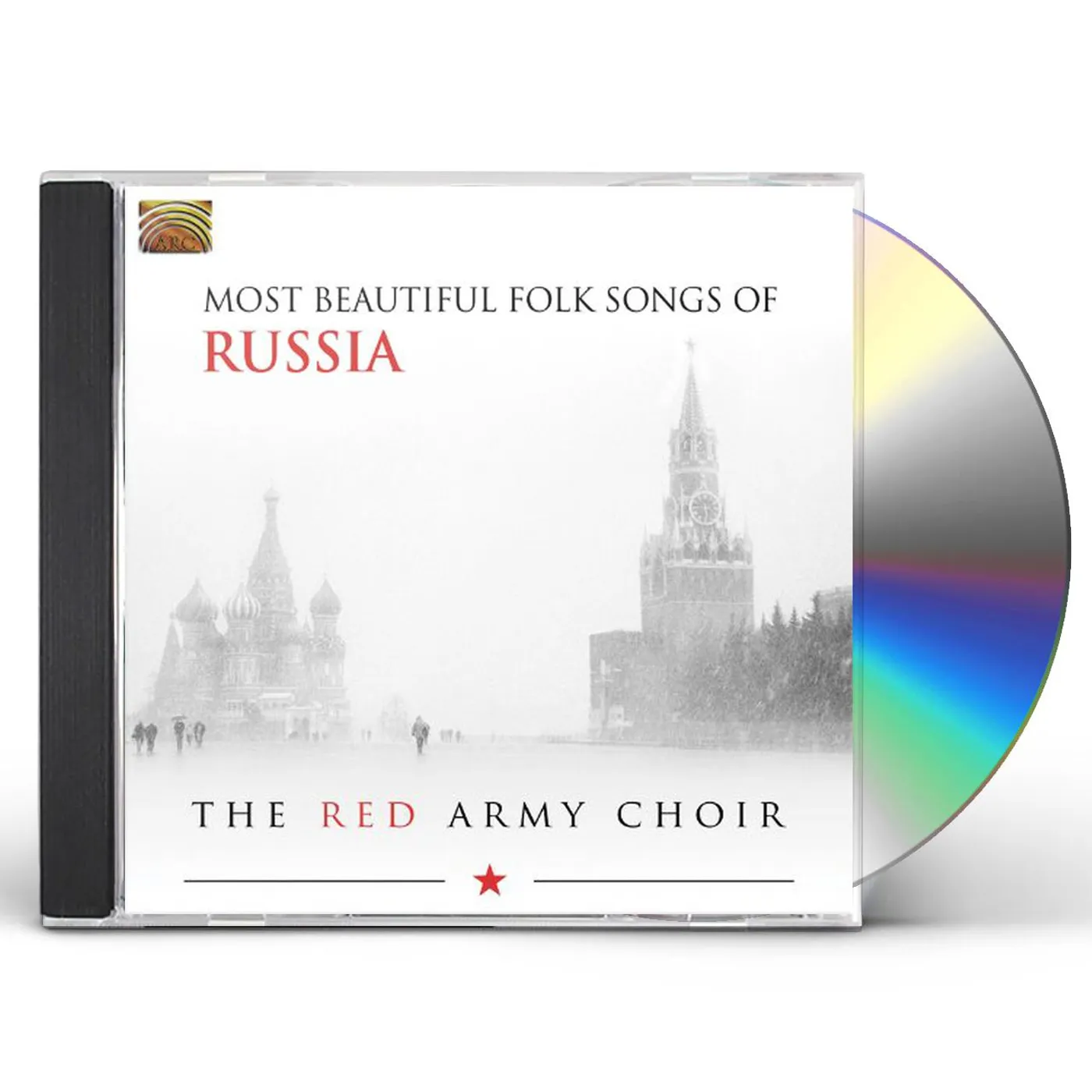 The Red Army Choir MOST BEAUTIFUL FOLK SONGS OF RUSSIA CD