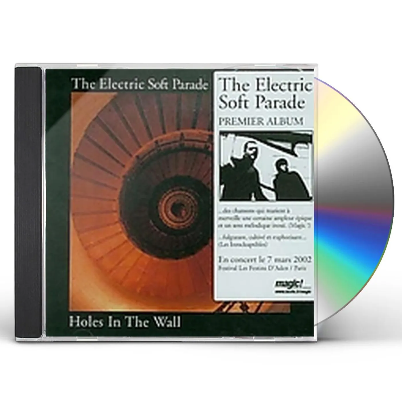 The Electric Soft Parade HOLES IN THE WALL CD