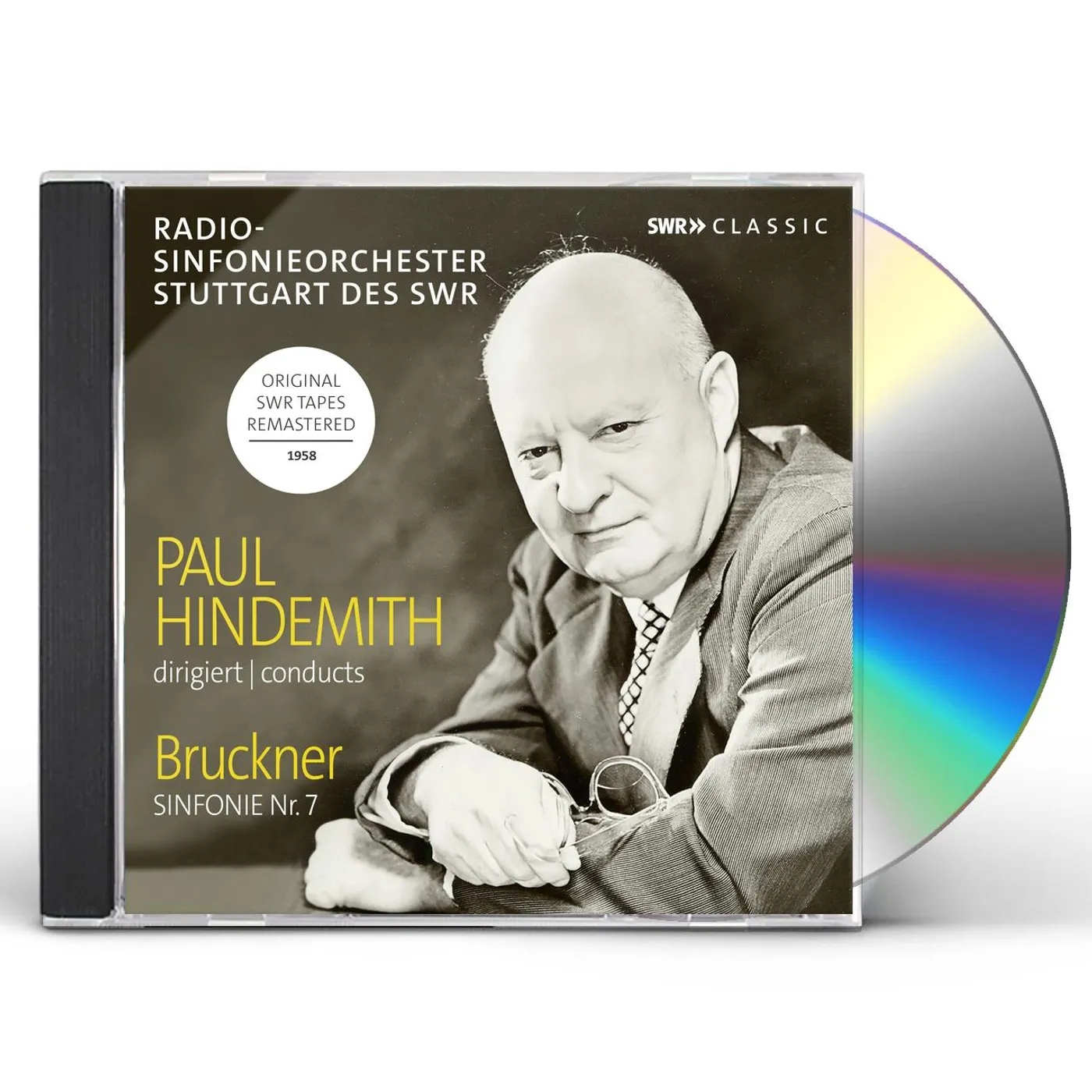 PAUL HINDEMITH CONDUCTS BRUCKNER SYMPHONY 7 CD