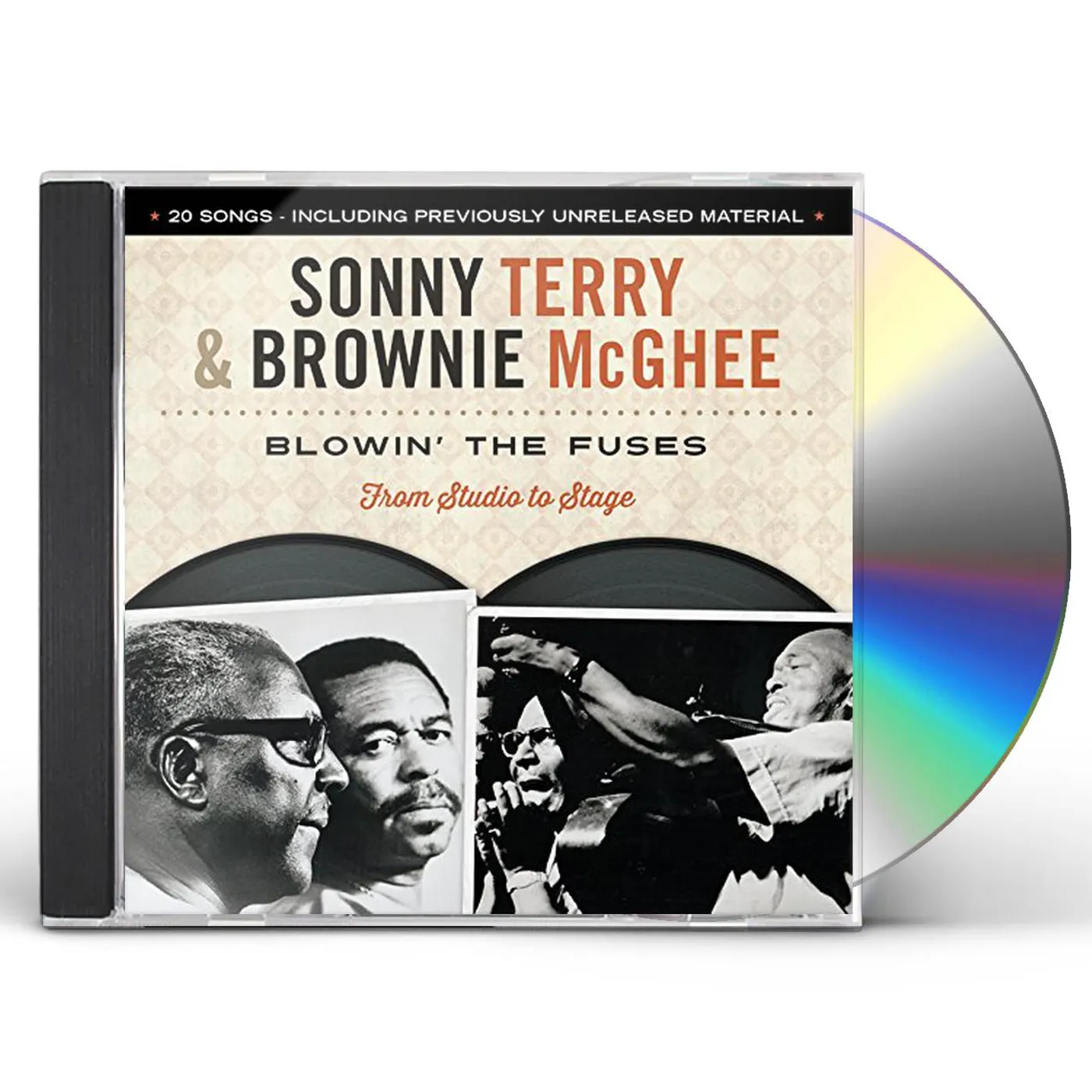 Sonny Terry and Brownie McGhee BLOWIN THE FUSES: FROM STUDIO TO STAGE CD