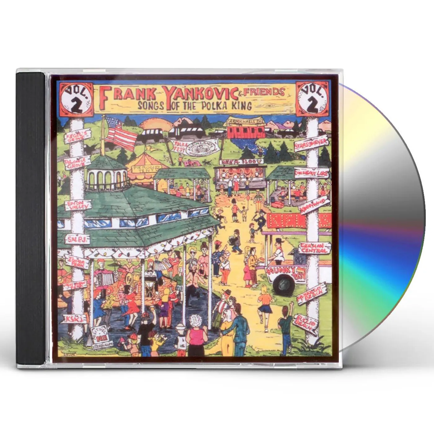 Frank Yankovic SONGS OF POLKA KING 2 CD