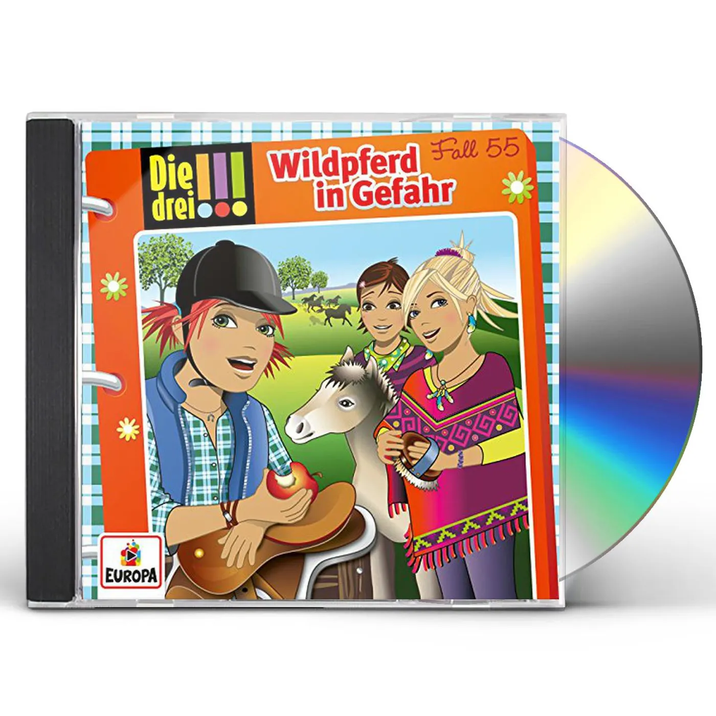 Die drei 055 / WILDPFERD IN GEFAHR CD