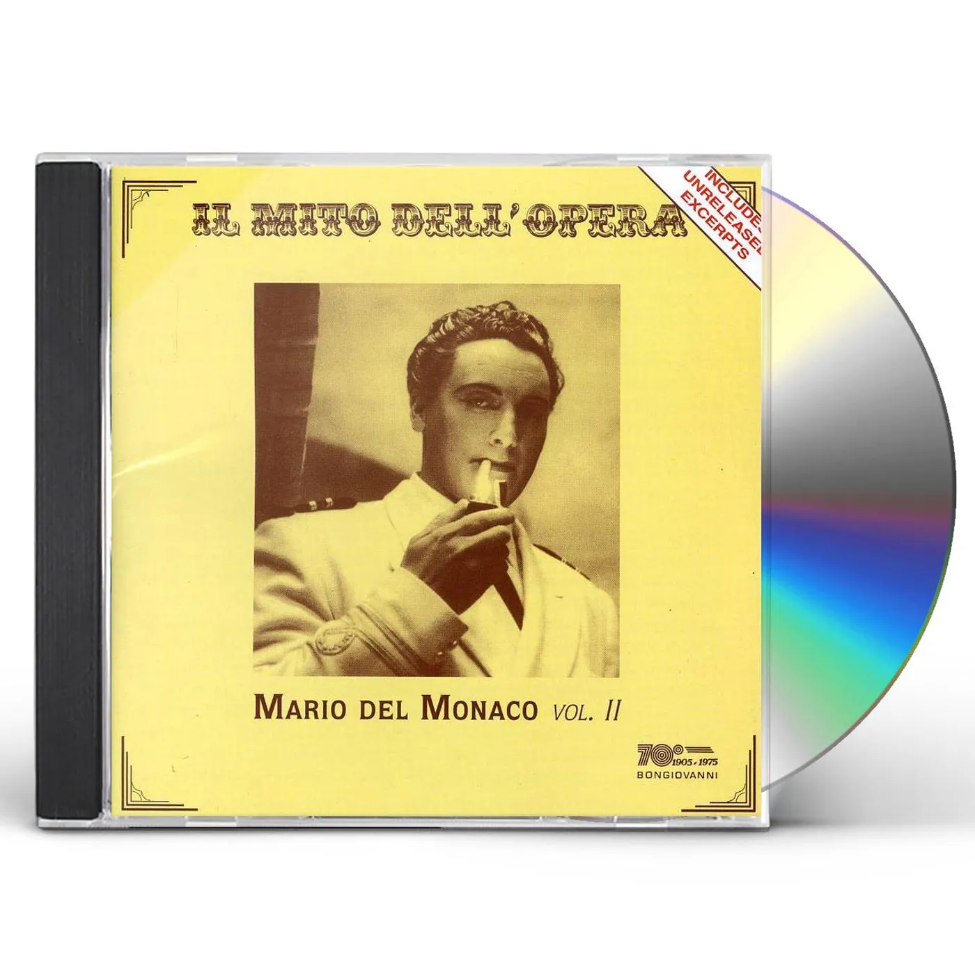 Mario del Monaco MADAMA BUTTERFLY / IL TROVATORE / LA FANCIULLA DEL CD