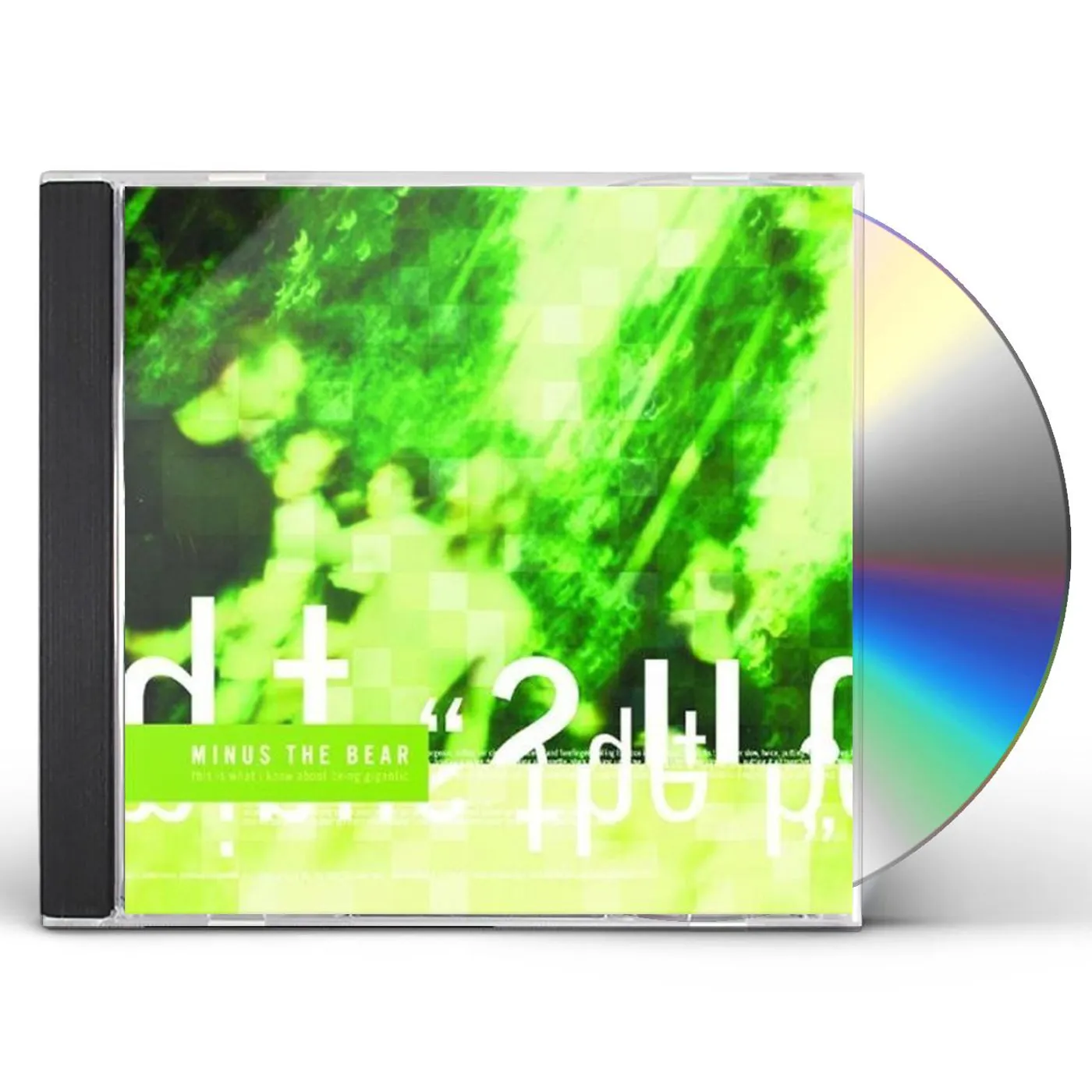 Minus the Bear THIS IS WHAT I KNOW ABOUT BEING GIGANTIC CD