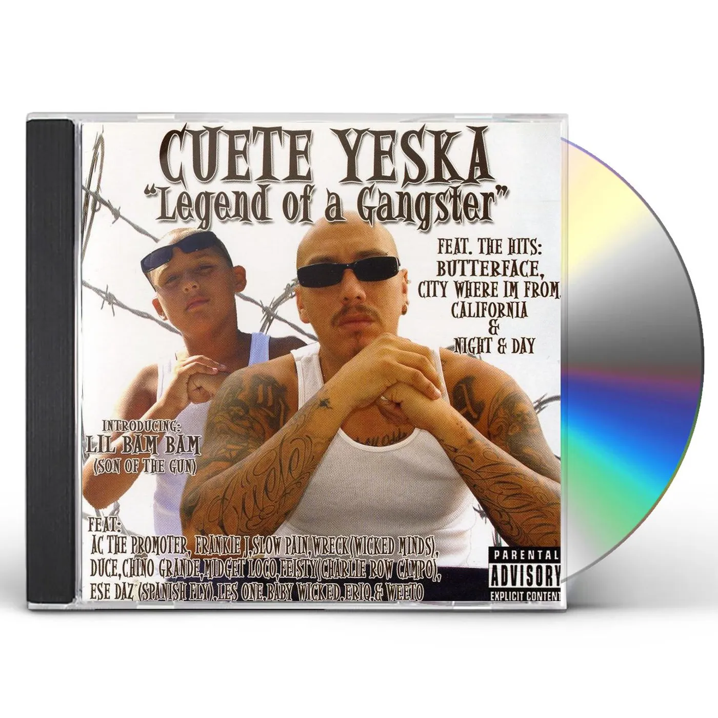 Cuete Yeska LEGEND OF A GANGSTER CD