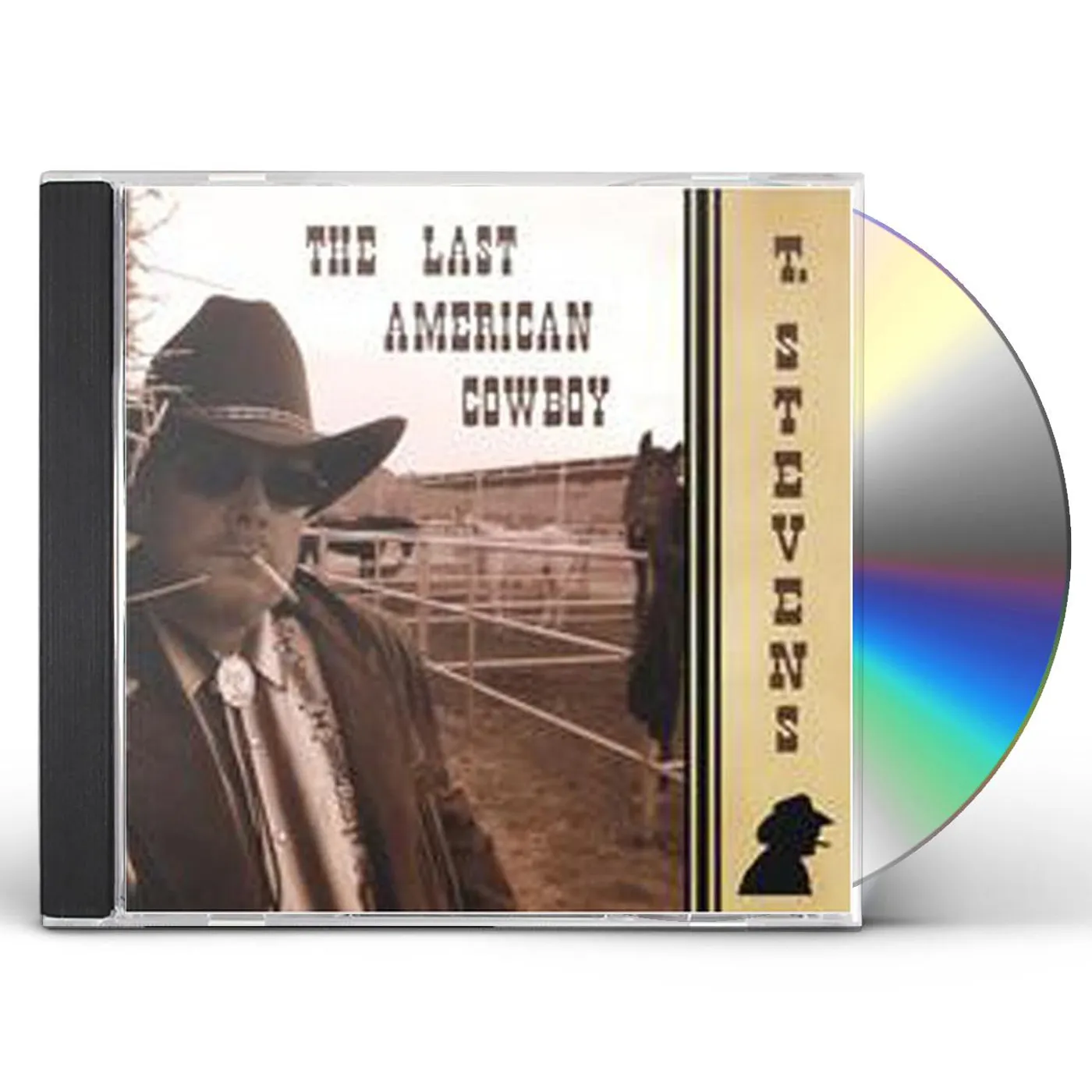 T. Stevens LAST AMERICAN COWBOY CD